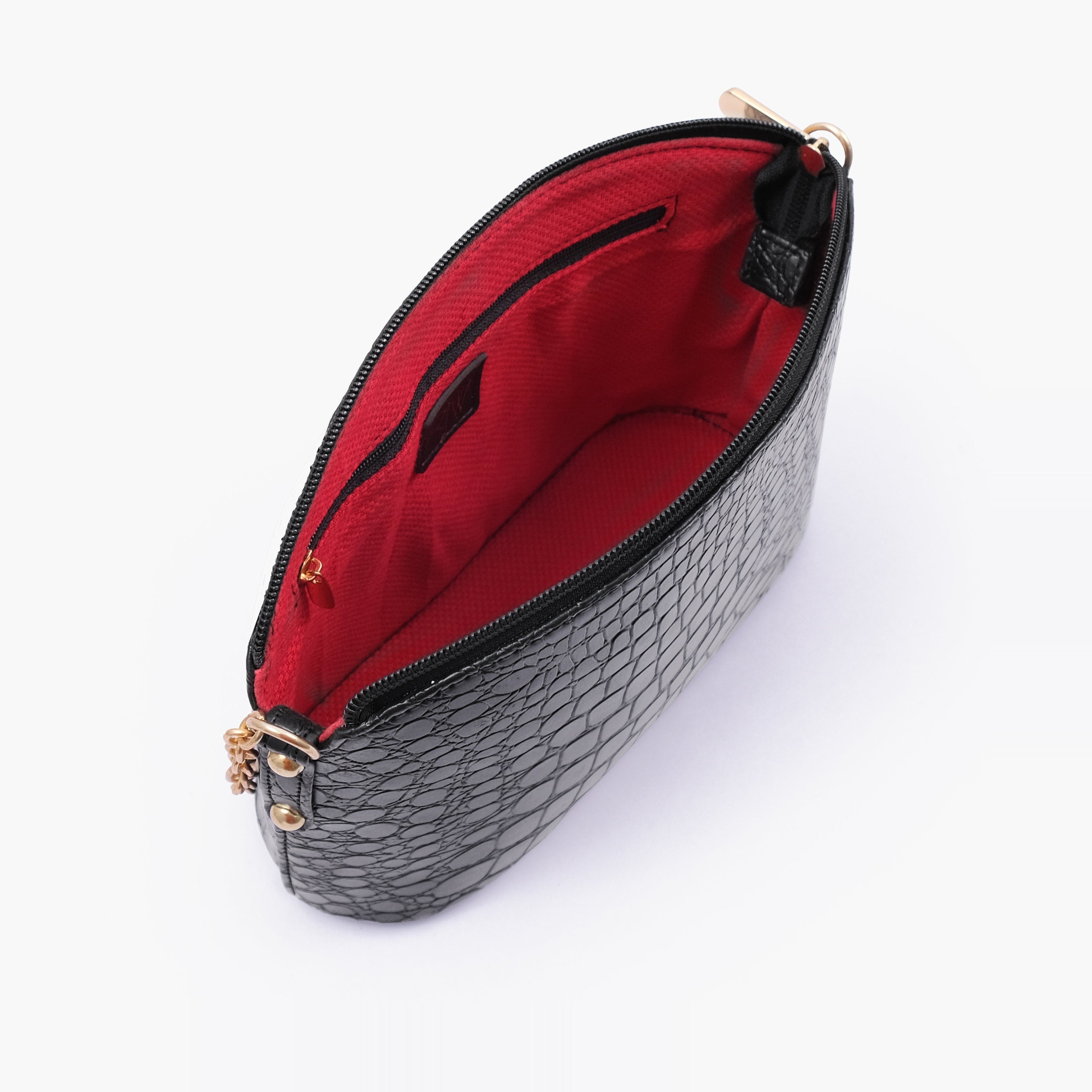 Black crocodile neverfull two piece set