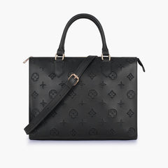 Black on-the-go handbag