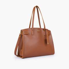 Horse brown robinson satchel bag