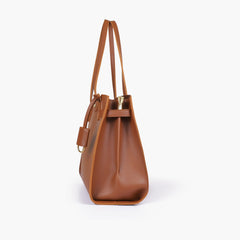 Horse brown robinson satchel bag