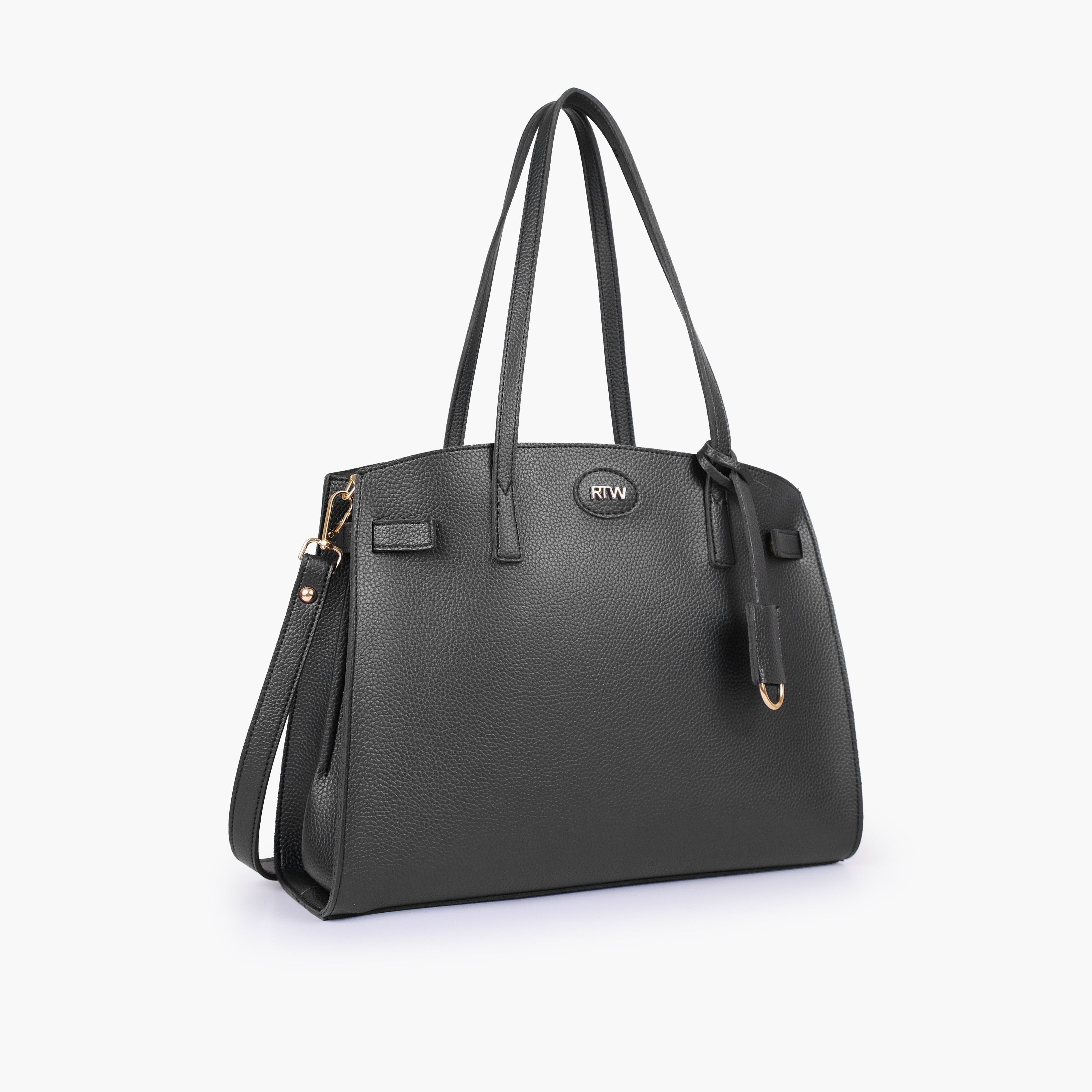 Black robinson satchel bag