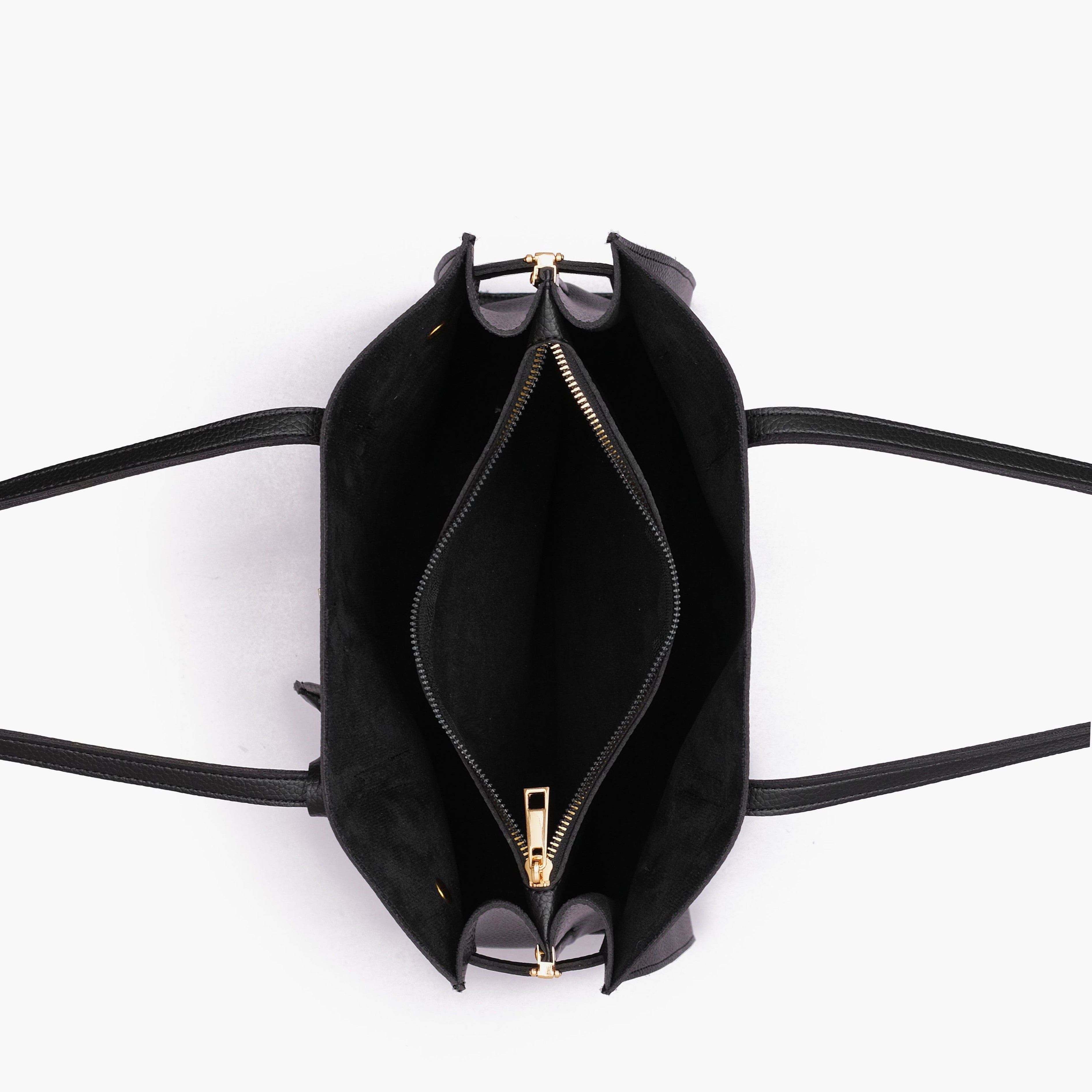 Black robinson satchel bag
