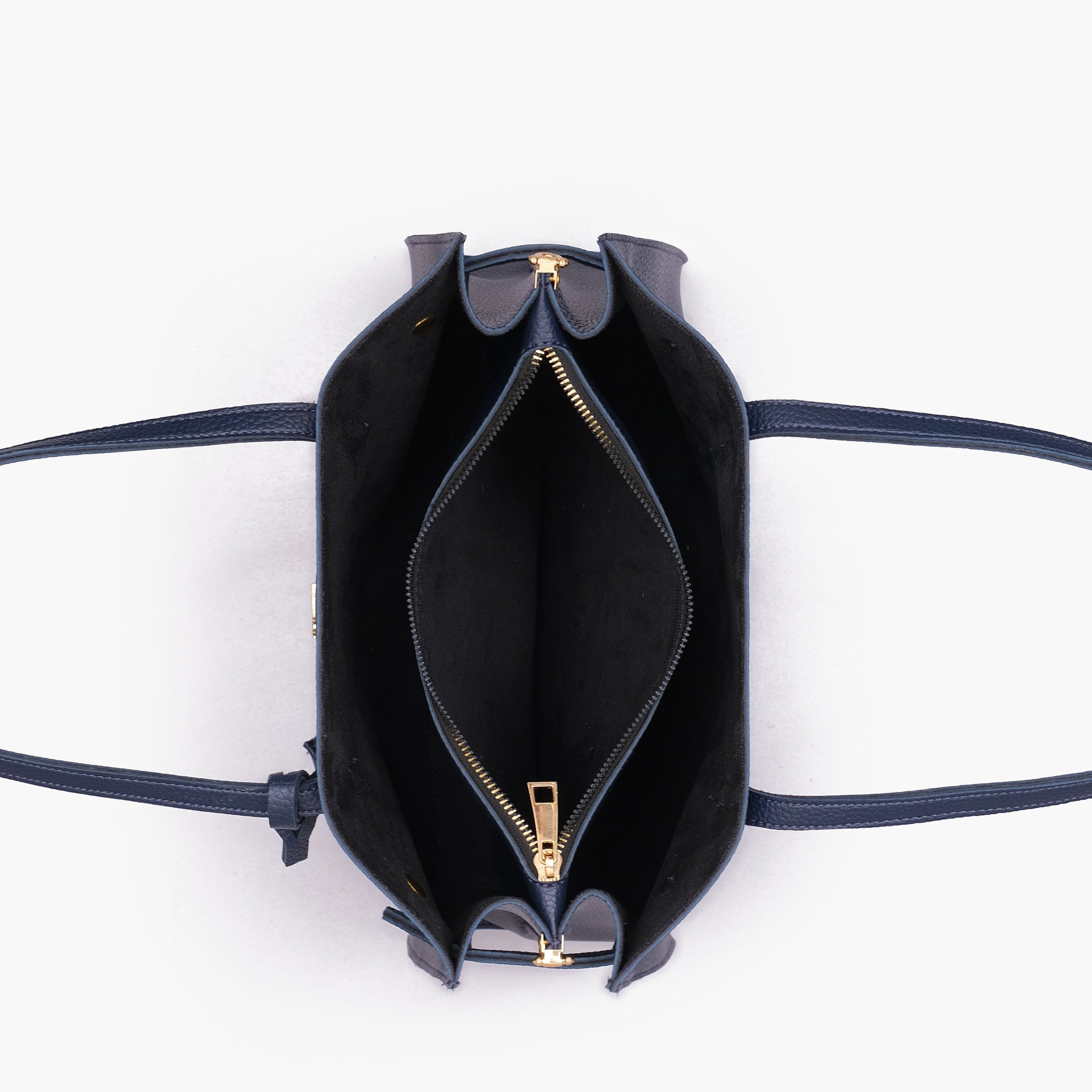 Blue robinson satchel bag