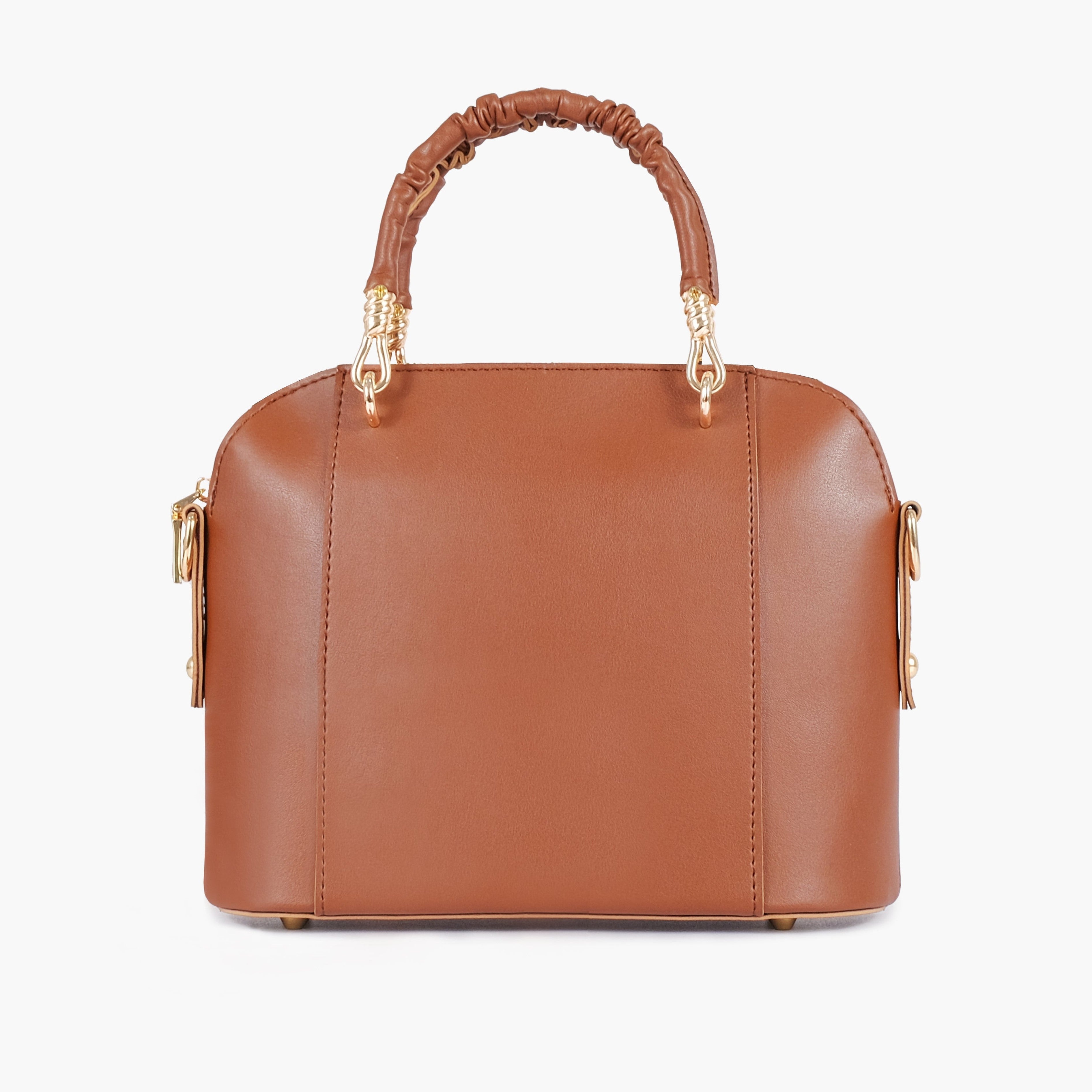 Brown small evening bag