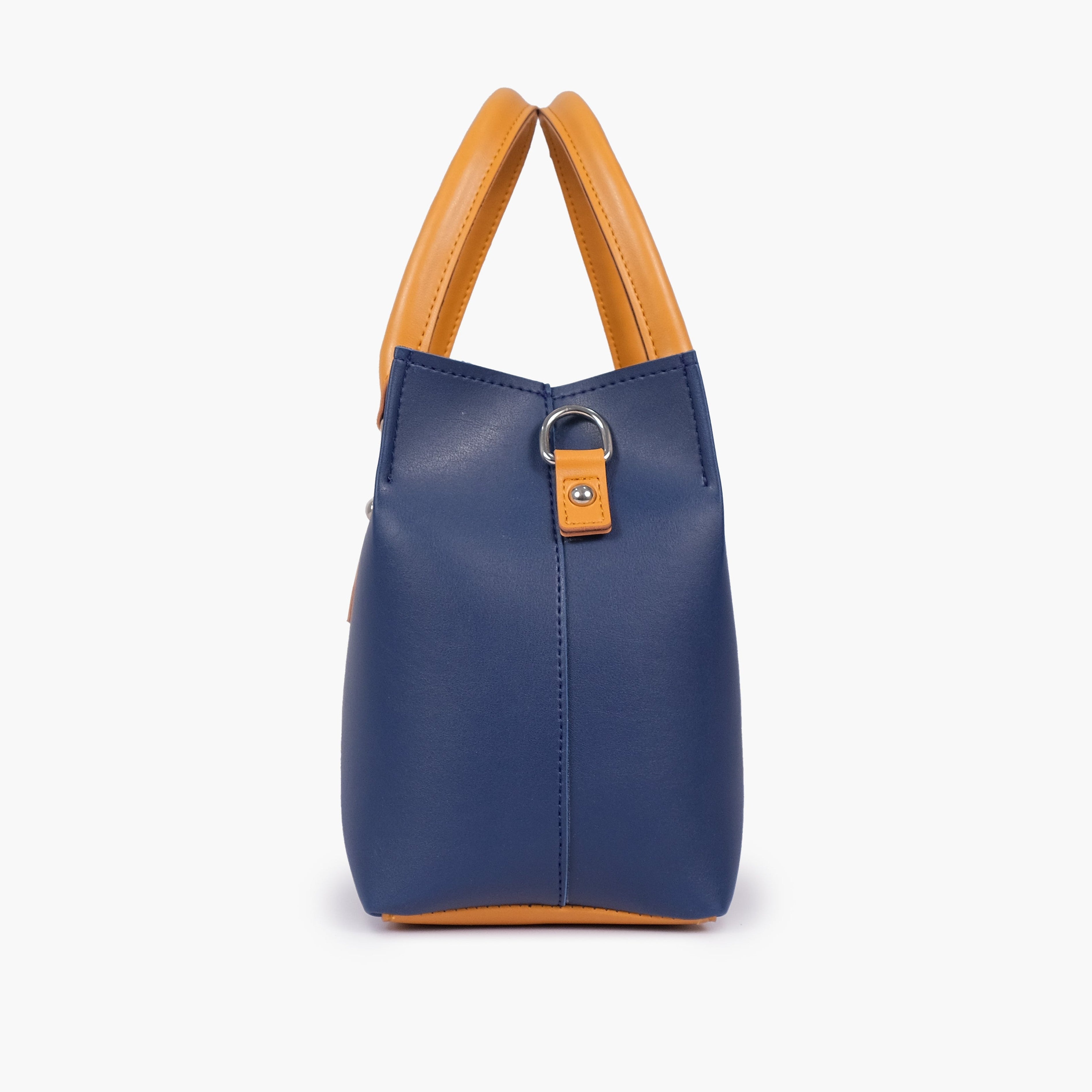 Blue small satchel bag