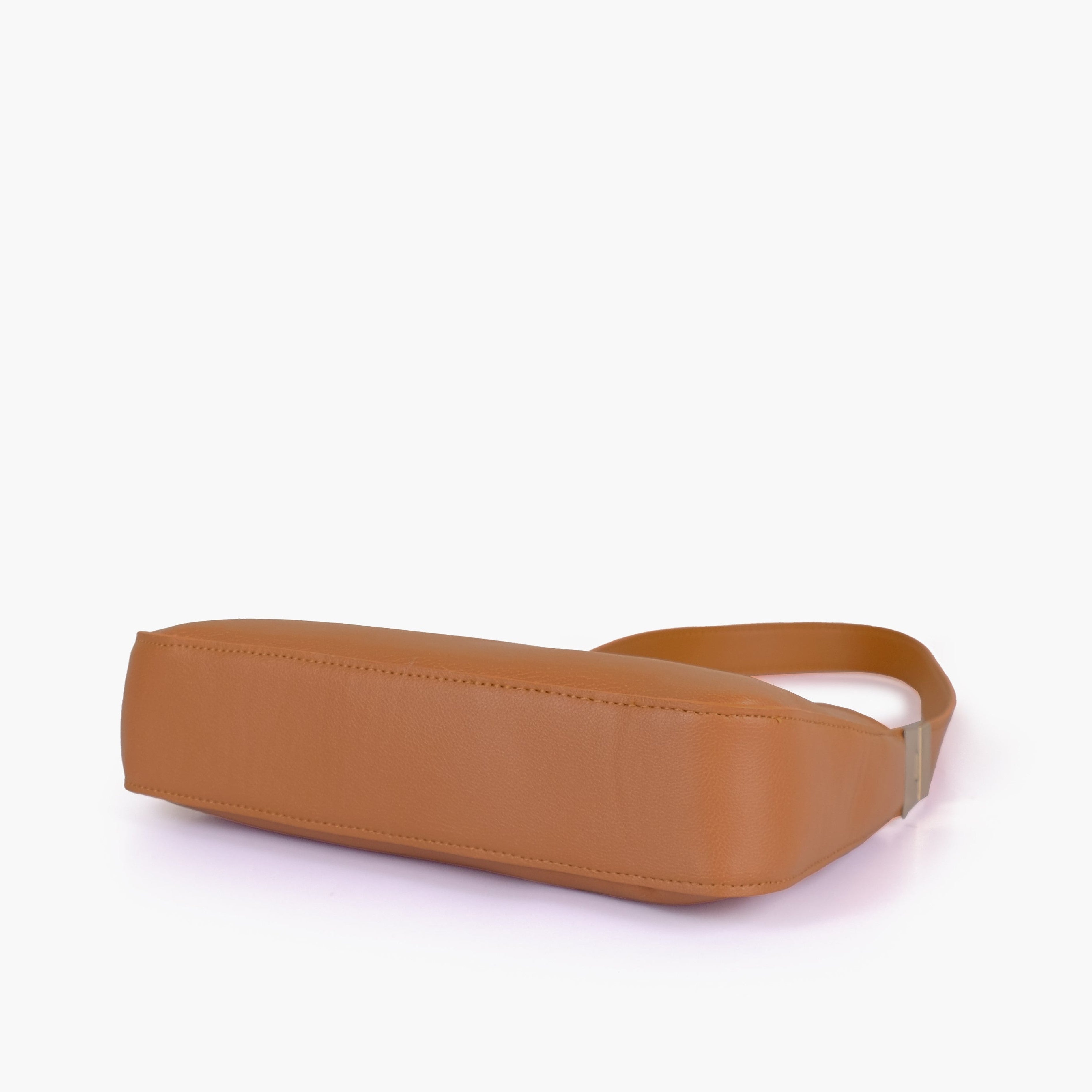 Tan small shoulder bag