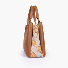 Horse brown the daily tote bag