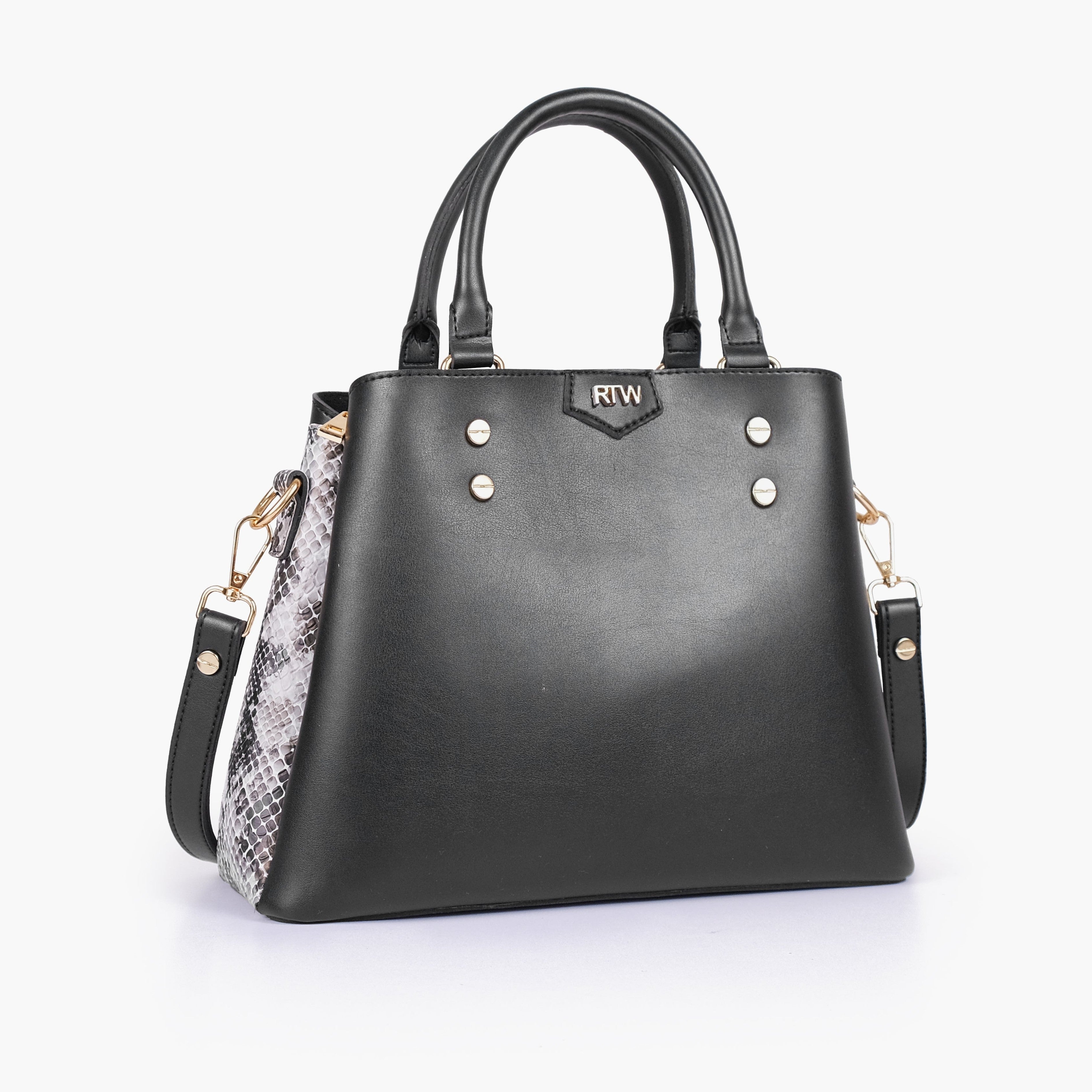 Black the daily tote bag
