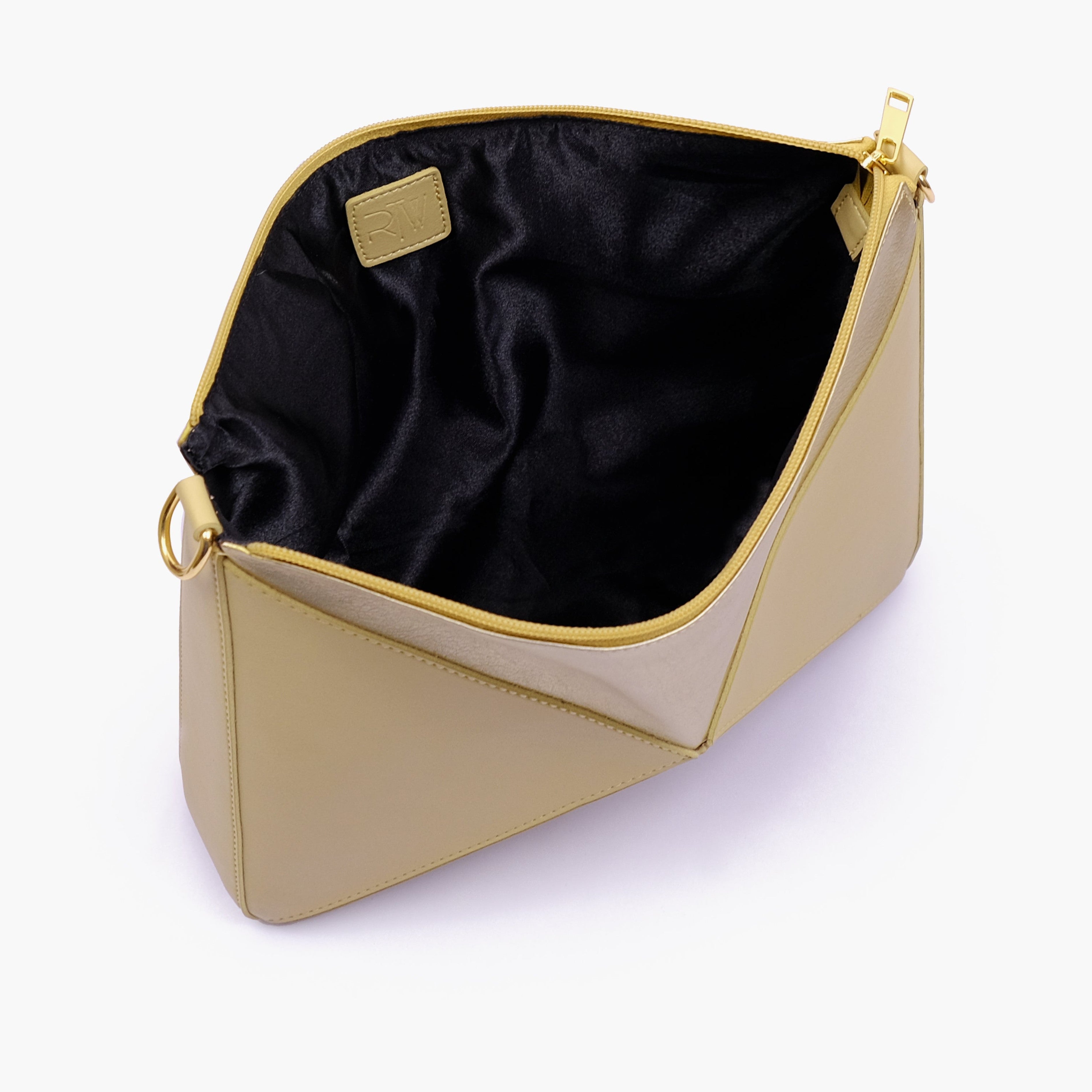 Golden triangle flex bag