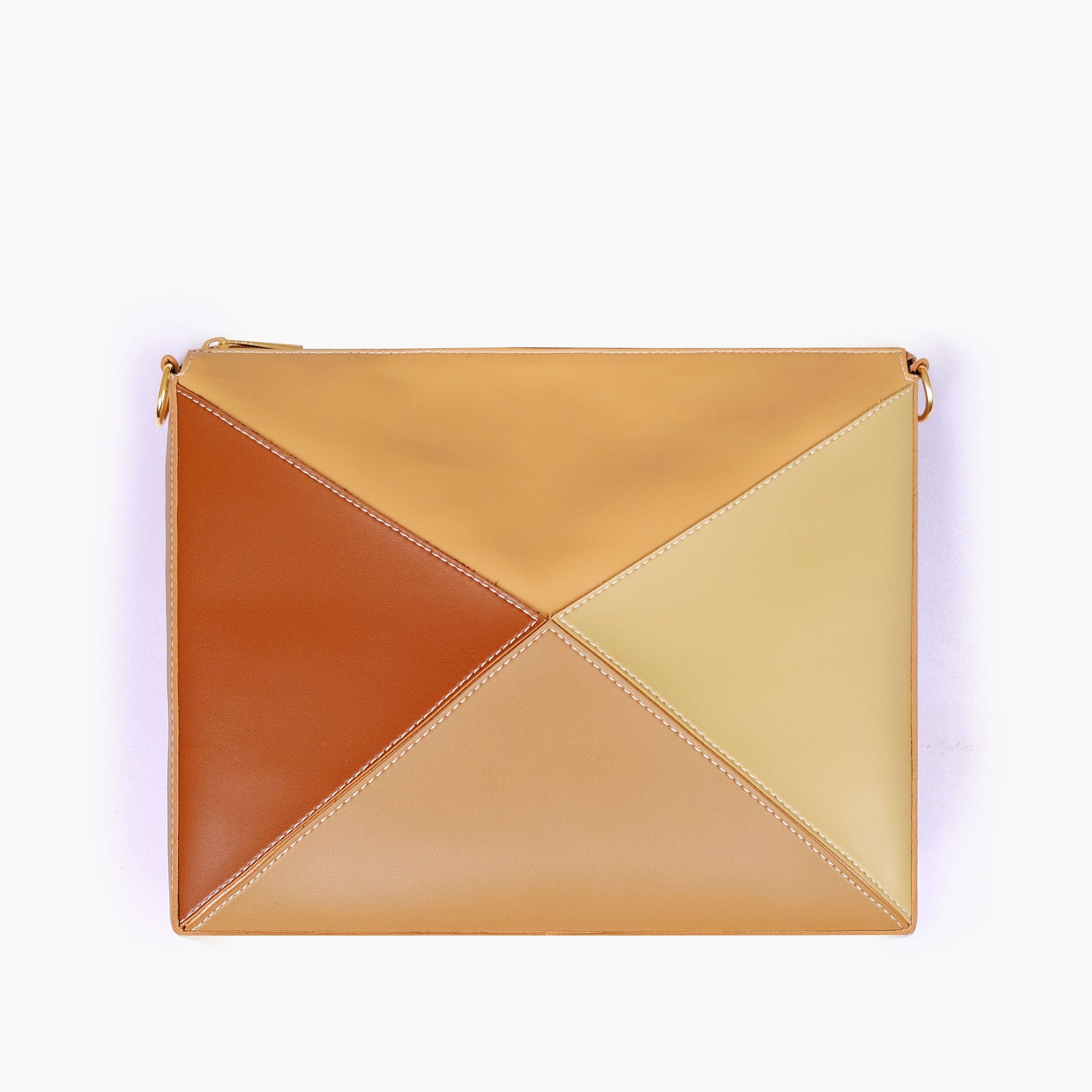 Caramel triangle flex bag