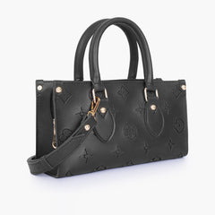 Black on-the-go mini bag