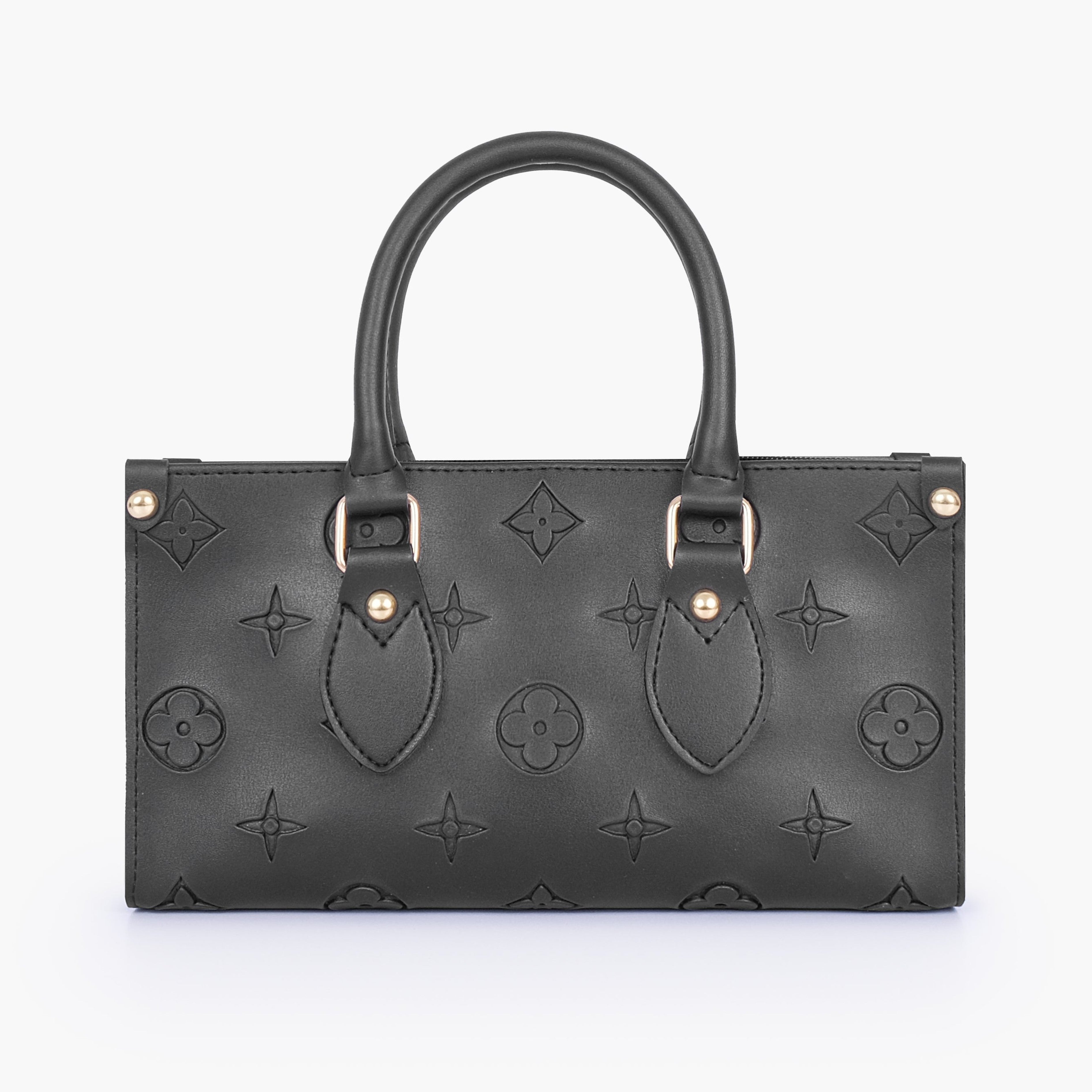 Black on-the-go mini bag