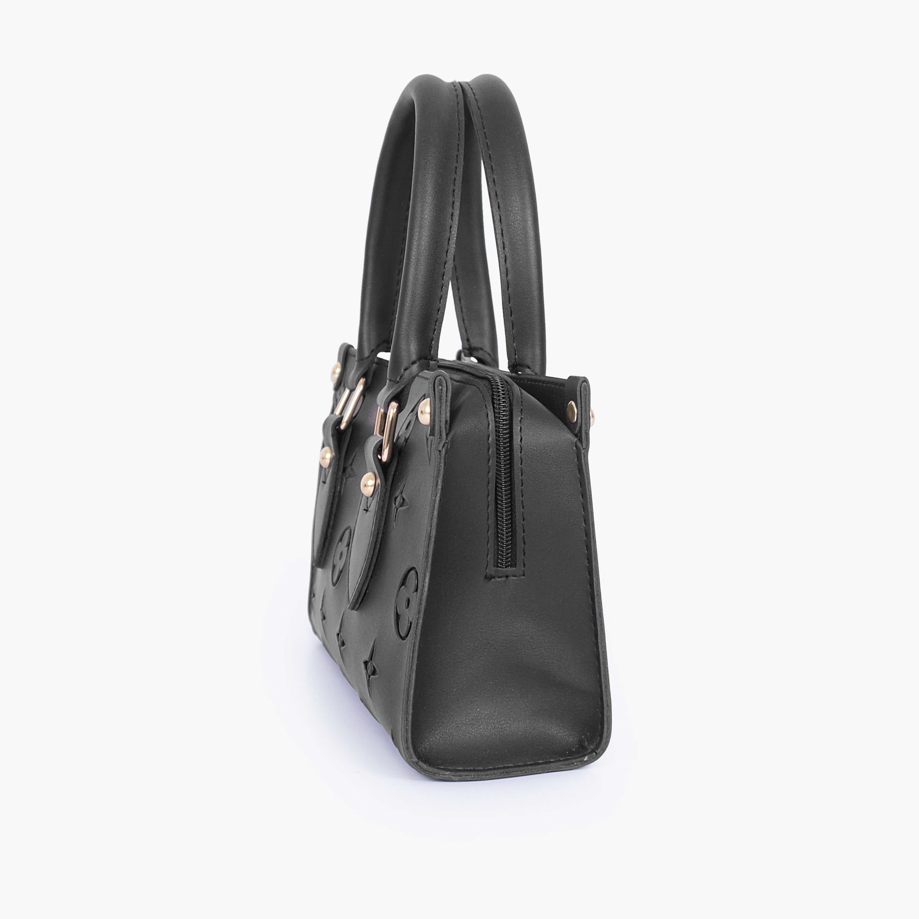 Black on-the-go mini bag