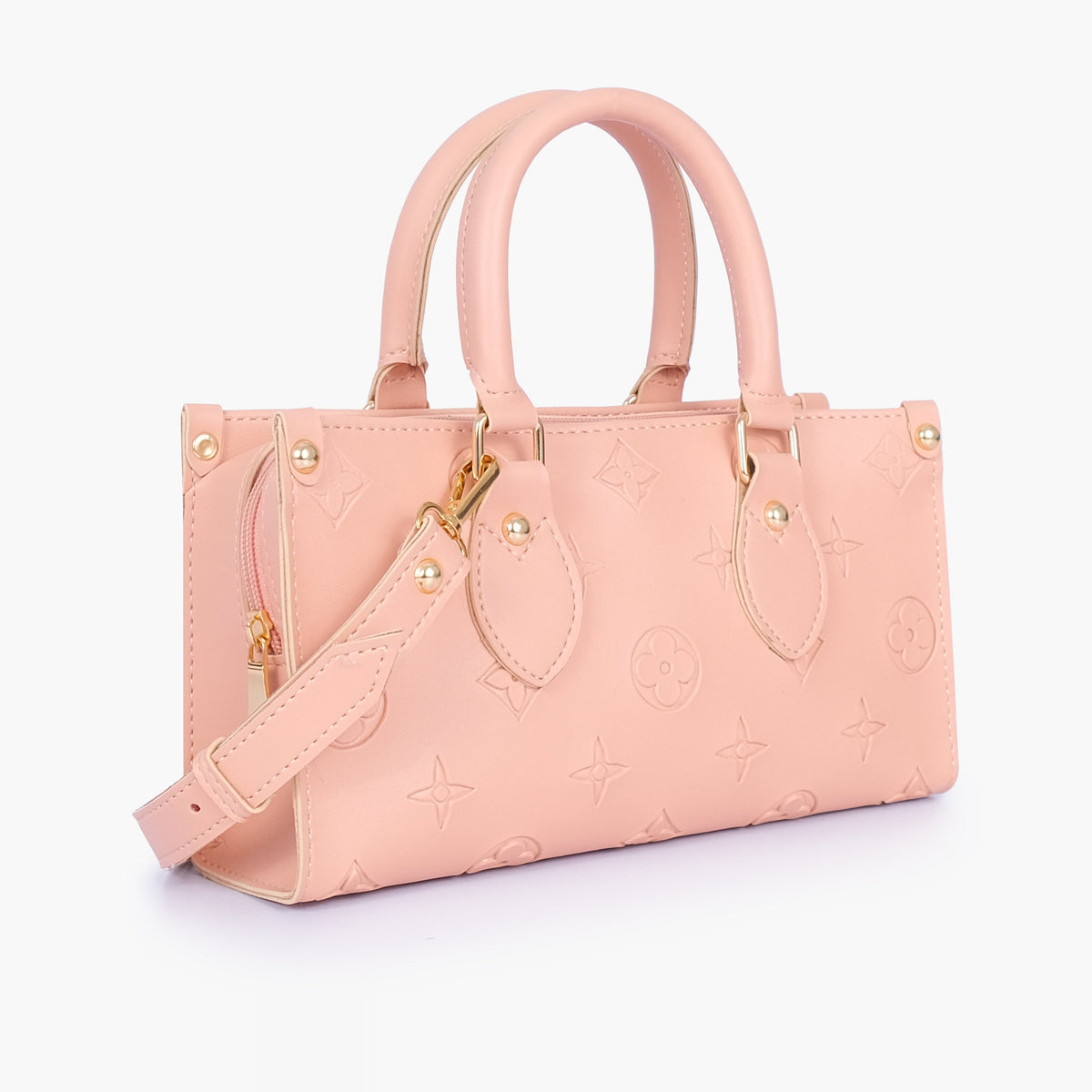 Peach on-the-go mini bag