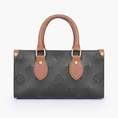 Black and brown on-the-go mini bag