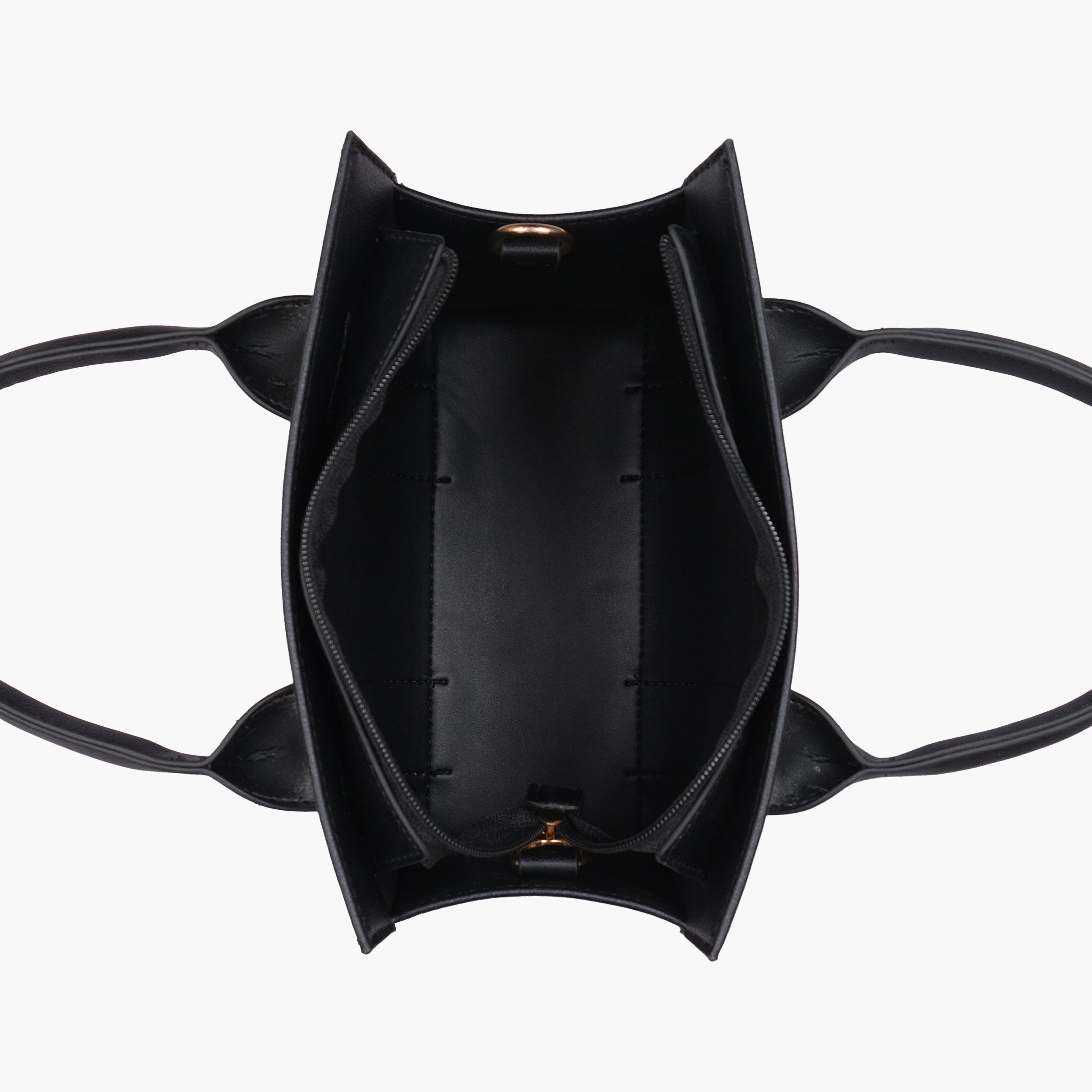 The black mini tote bag
