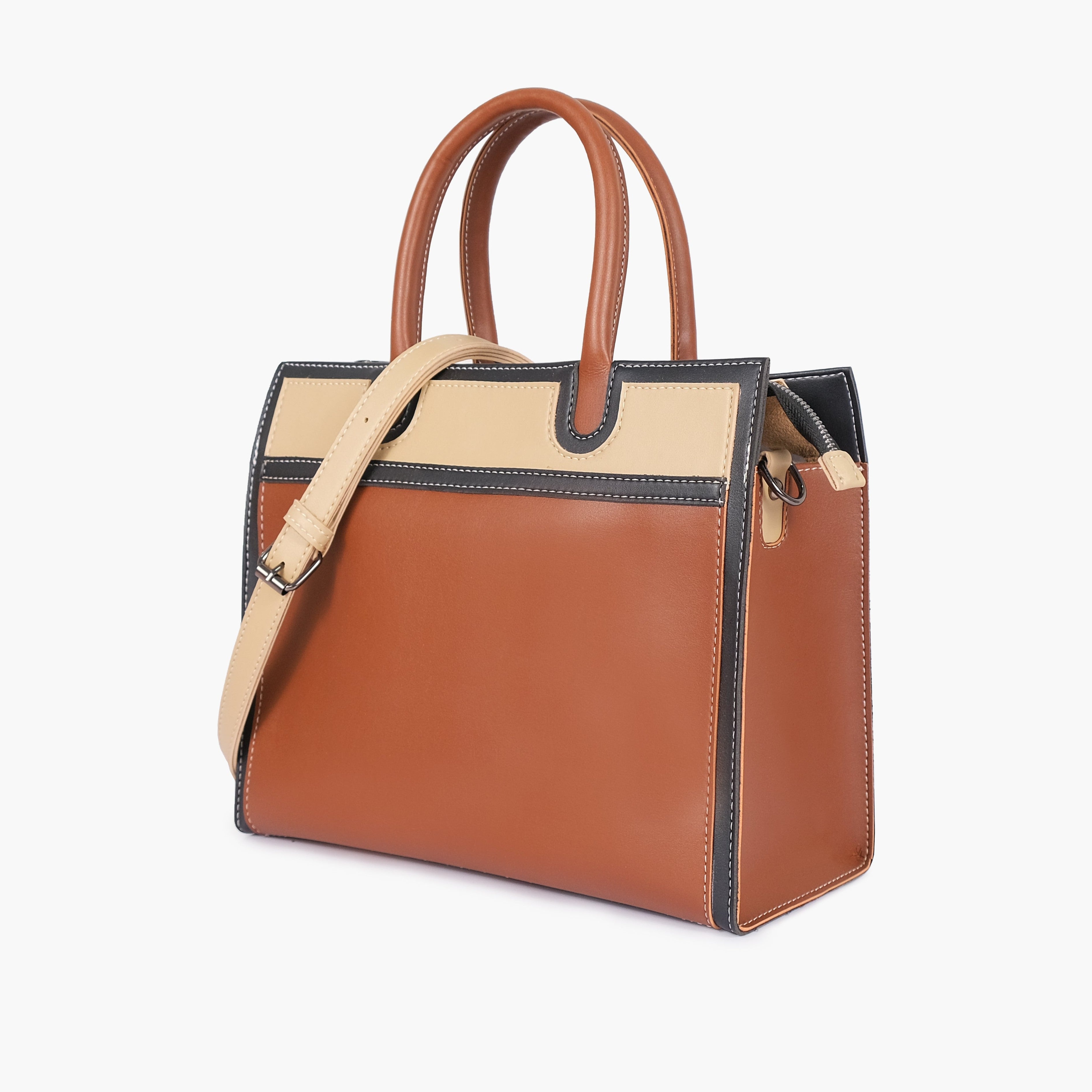 Brown vintage handbag