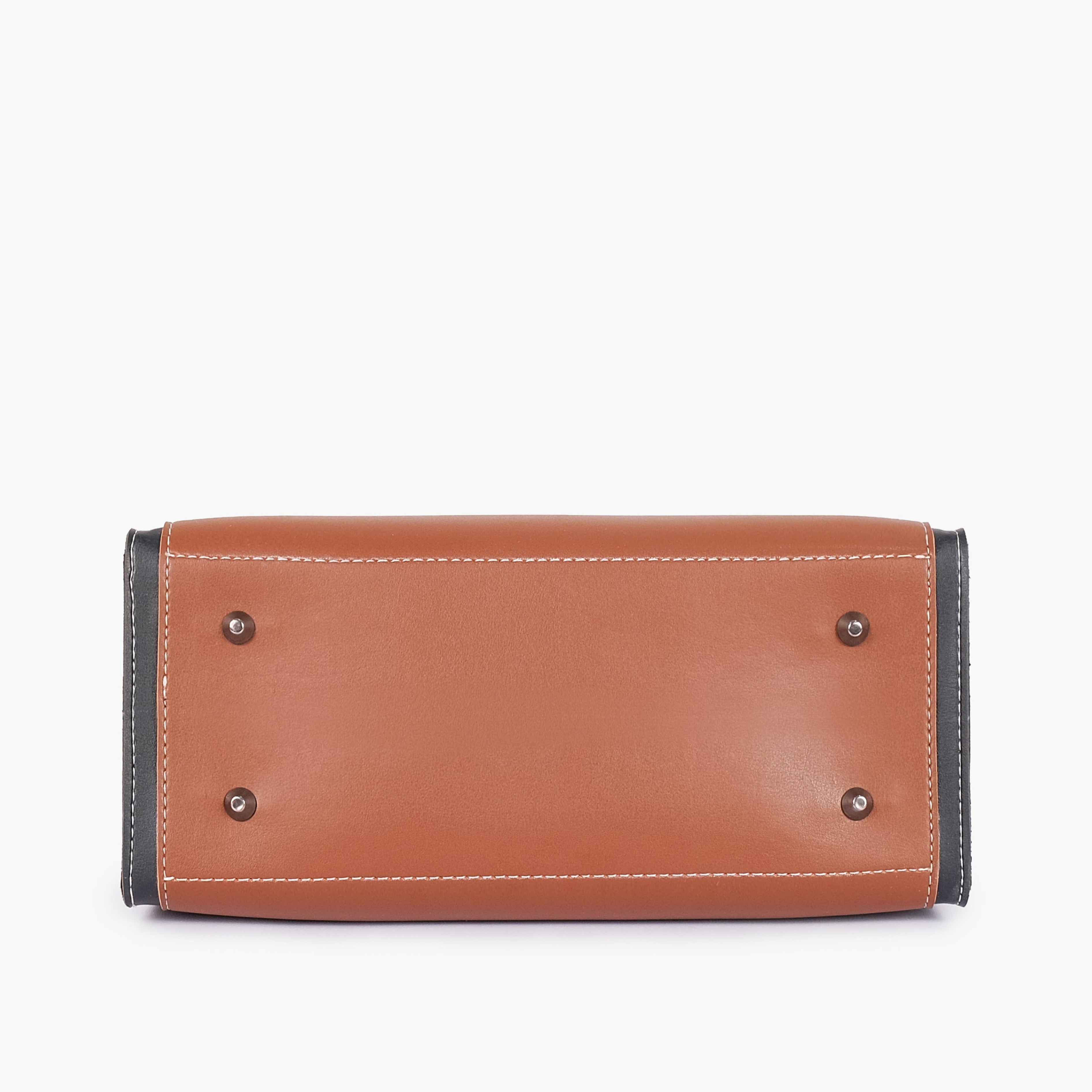 Brown vintage handbag