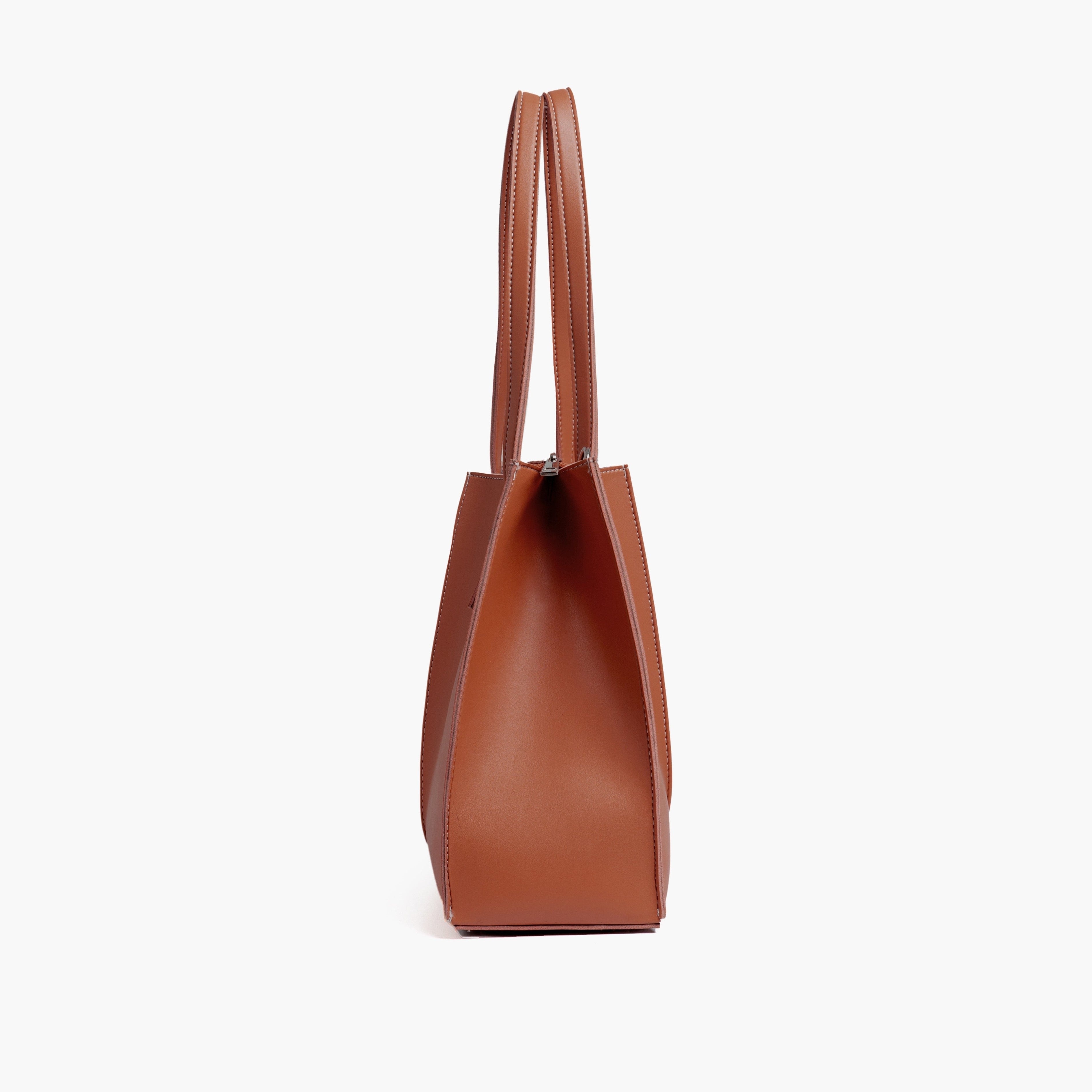 Rust work tote bag