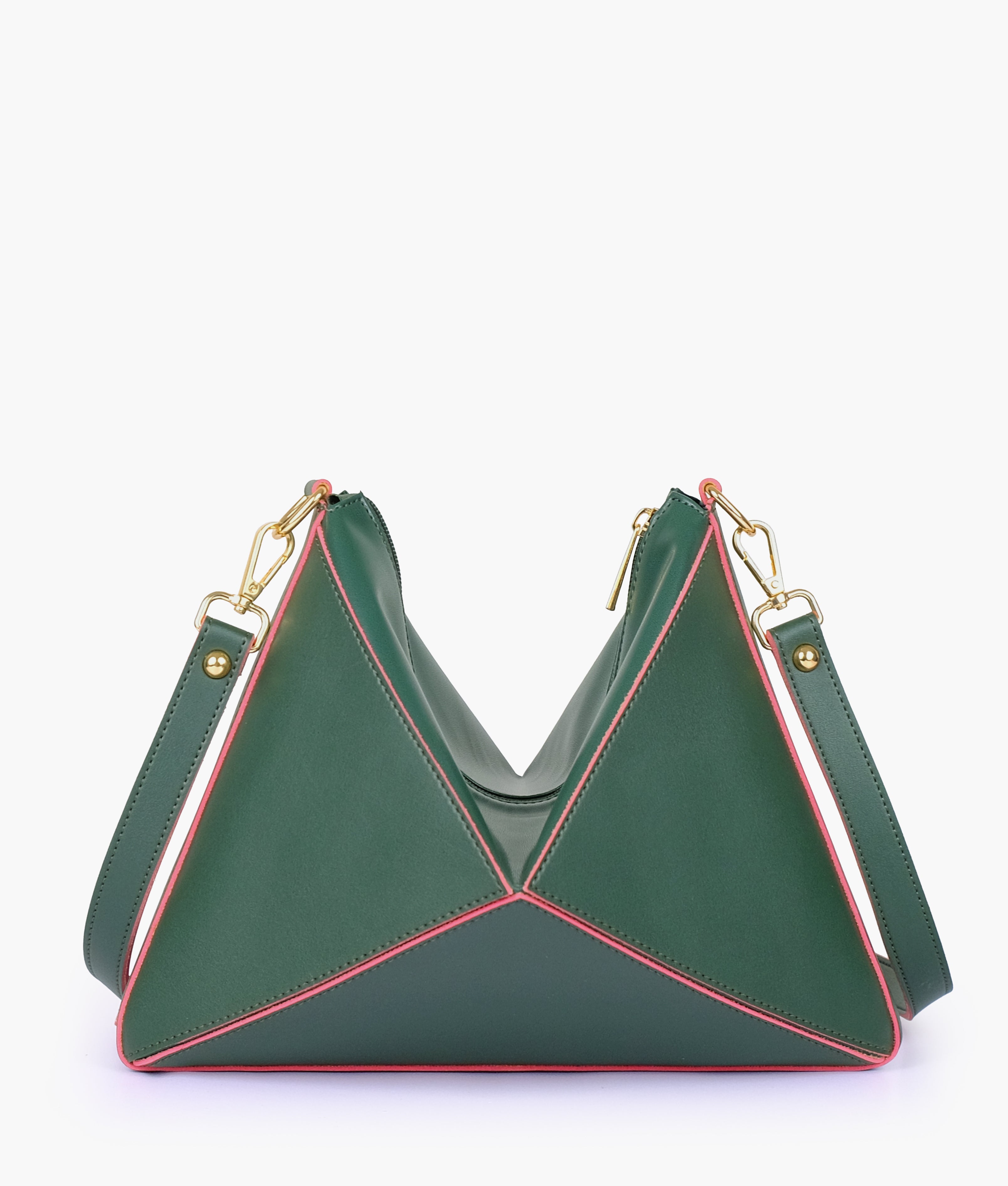 Army green triangle flex bag