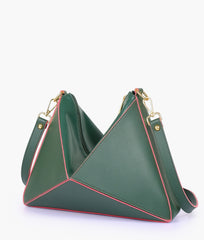 Army green triangle flex bag