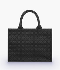 Black box tote bag