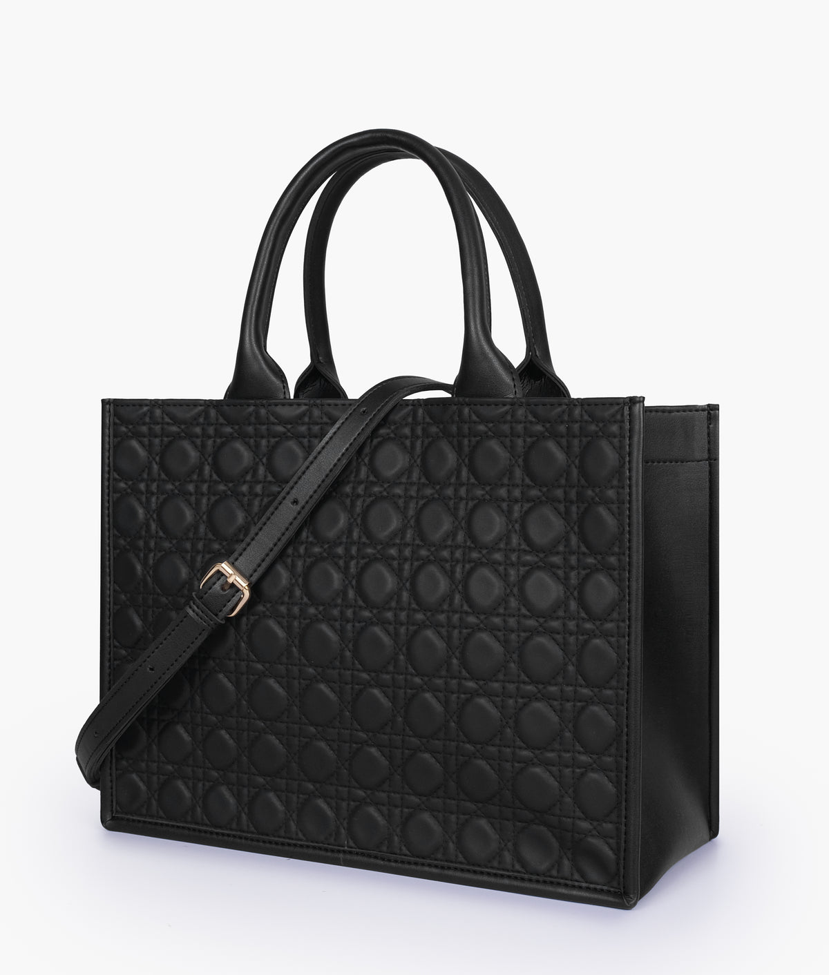 Black box tote bag