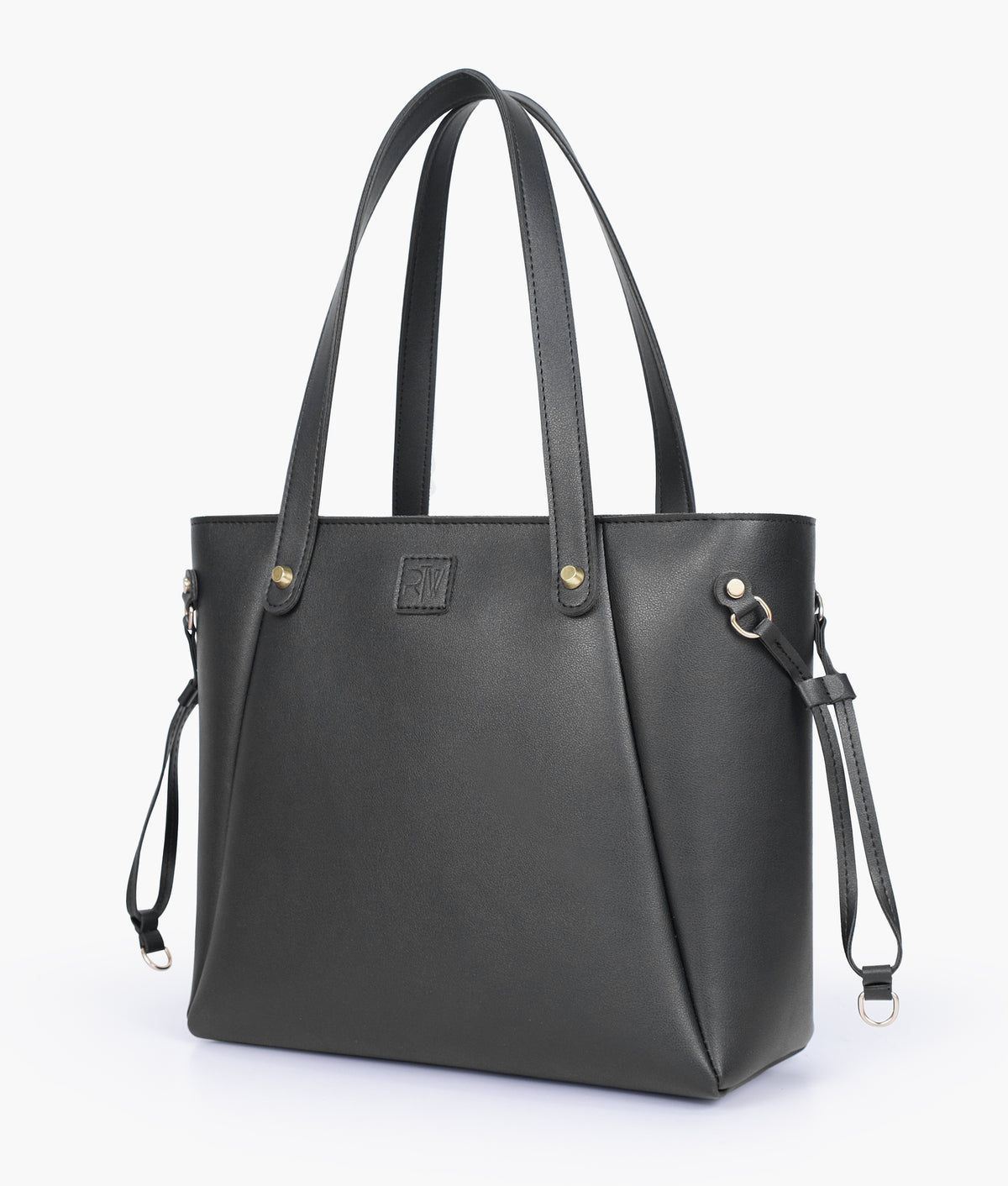 Black minimalist tote