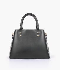 Black the daily tote bag