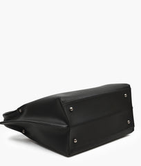 Black tote bag