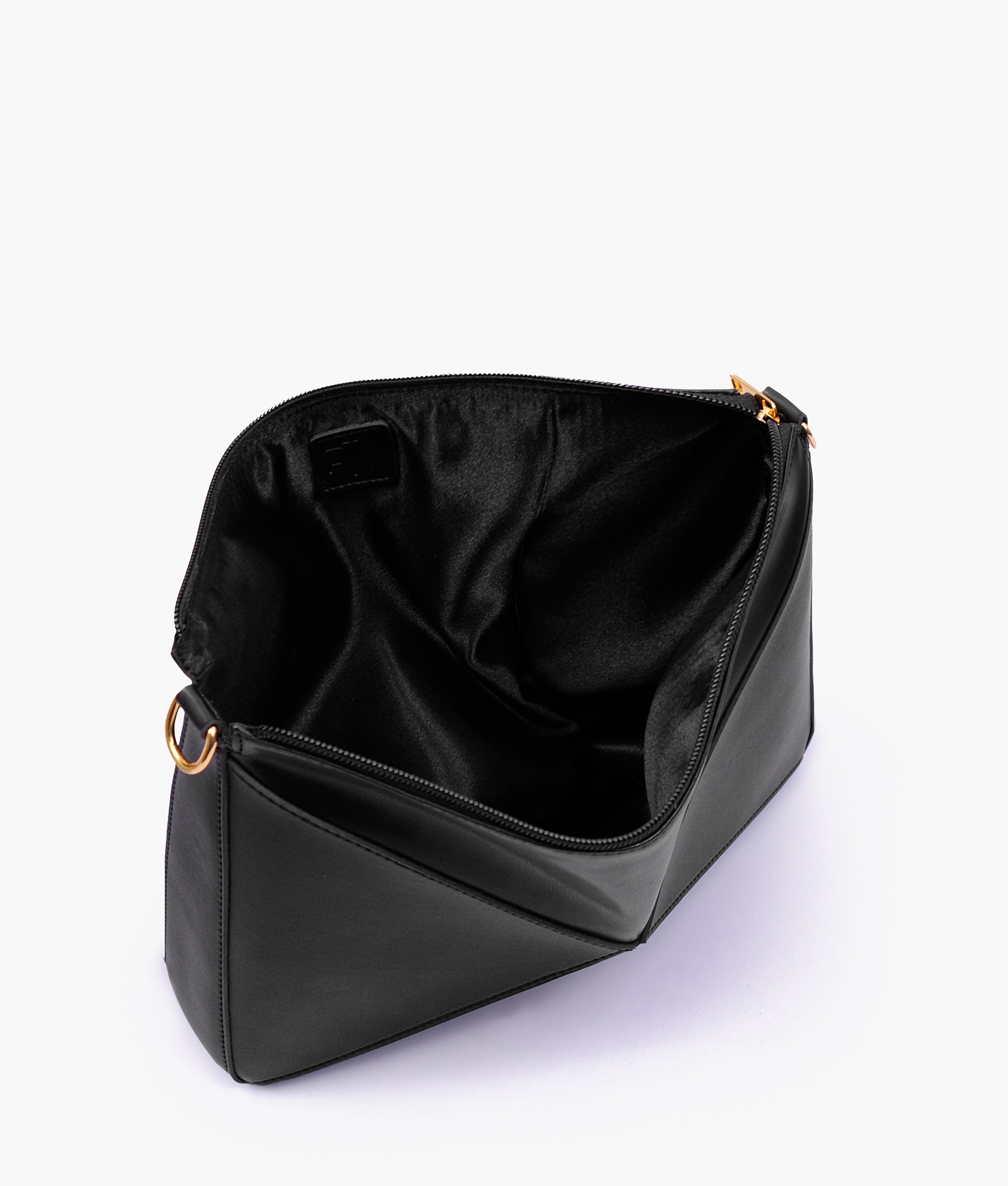 Black triangle flex bag