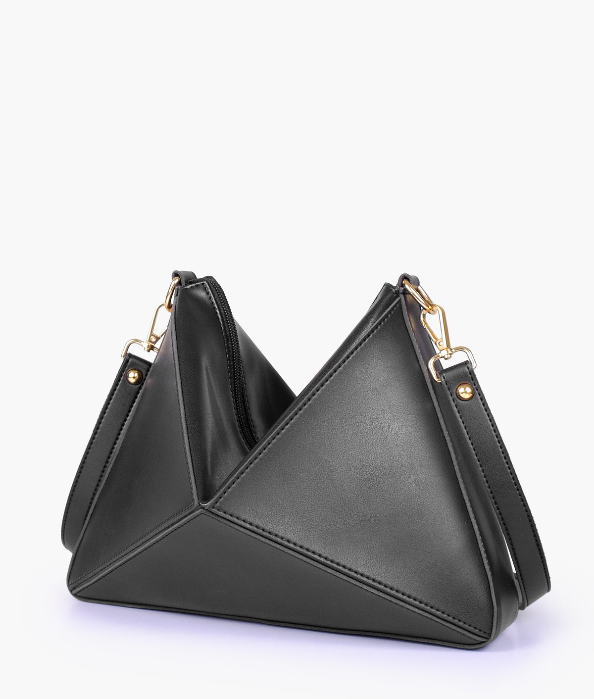 Black triangle flex bag