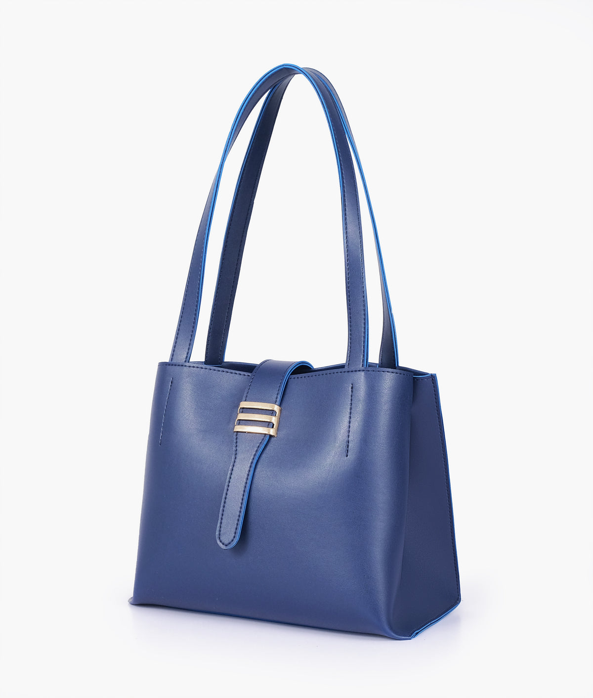 Blue mini tote bag