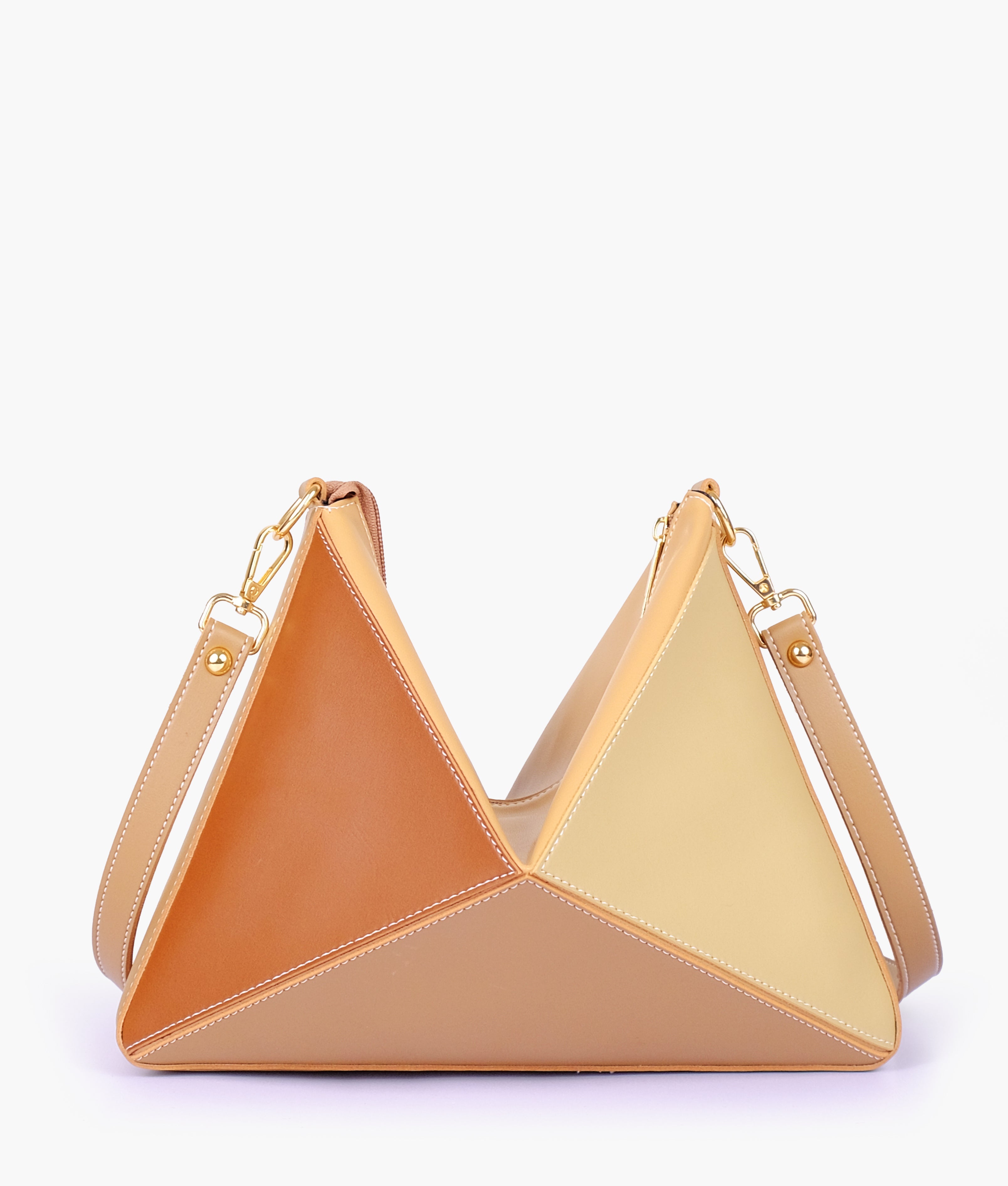 Caramel triangle flex bag