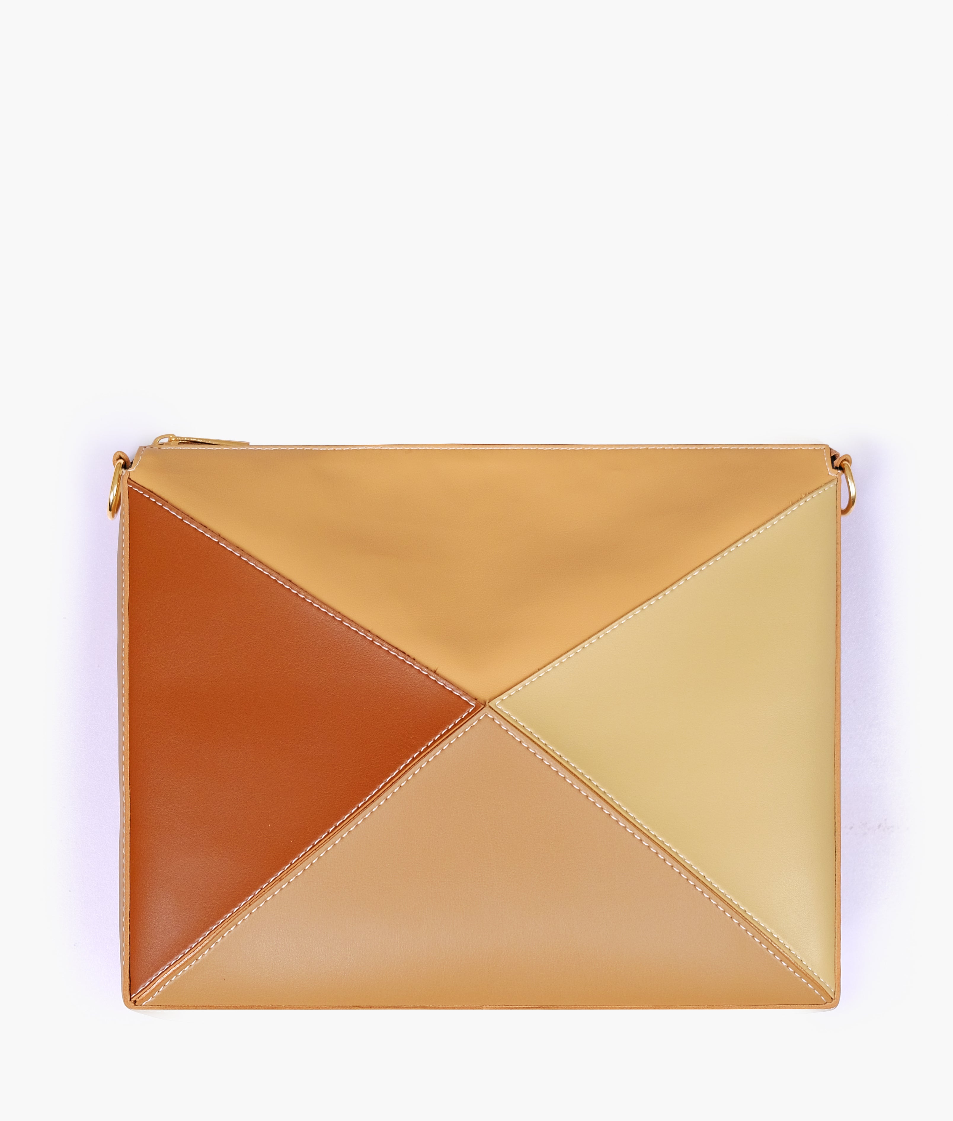 Caramel triangle flex bag