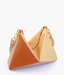 Caramel triangle flex bag