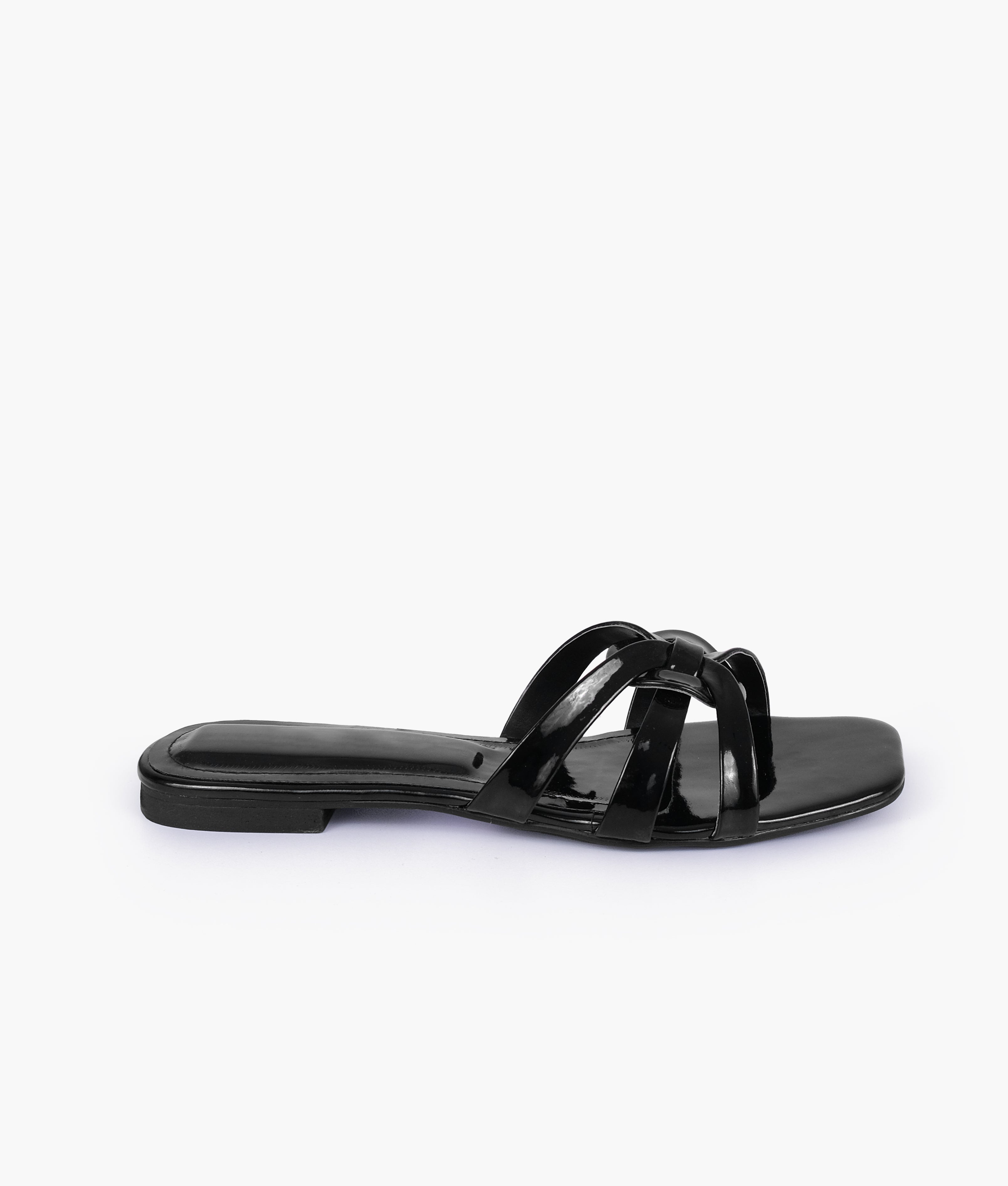 Casual black slip-on