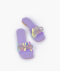 Casual lilac slip-on