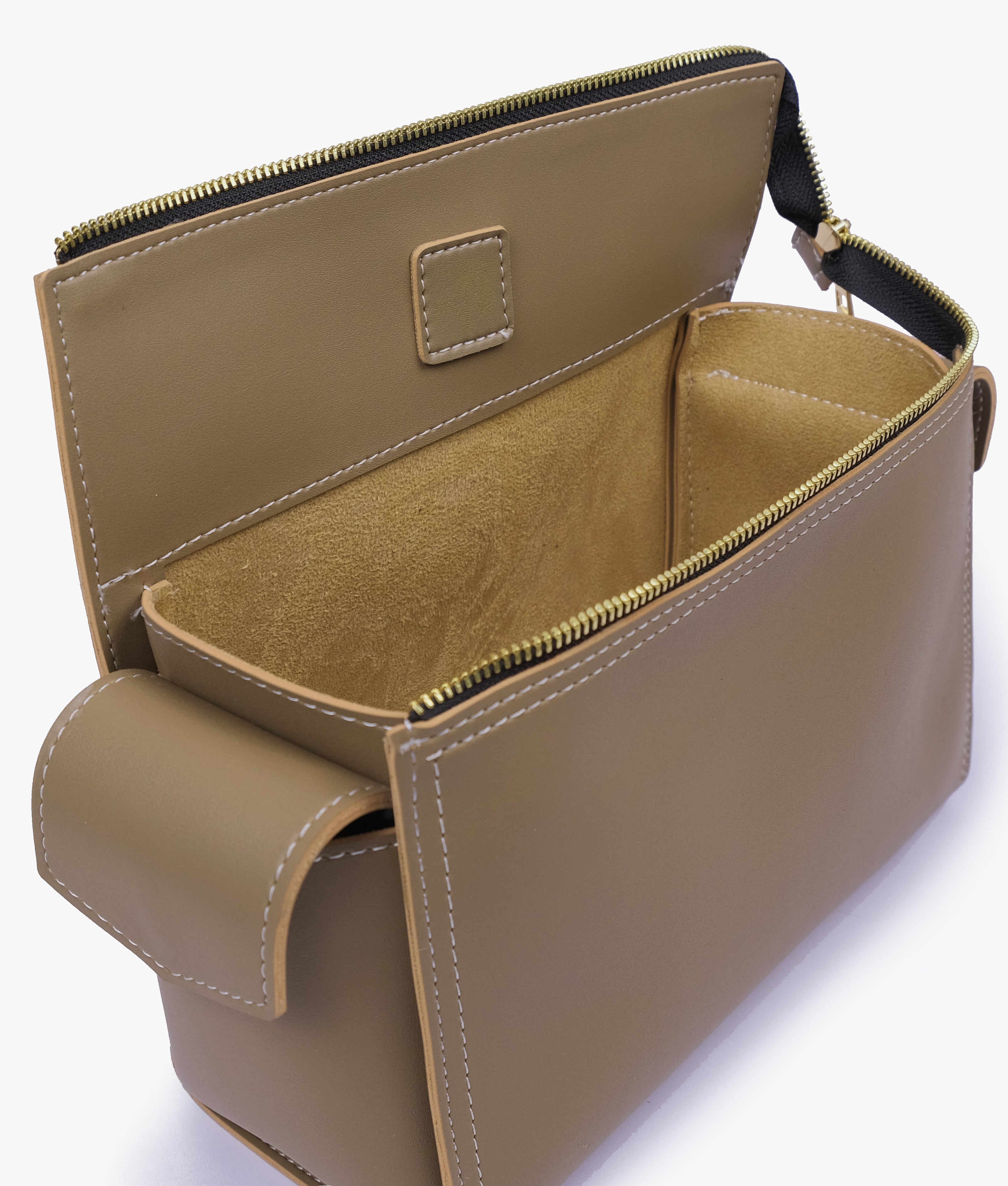 Coffee bowling bag with top-handle