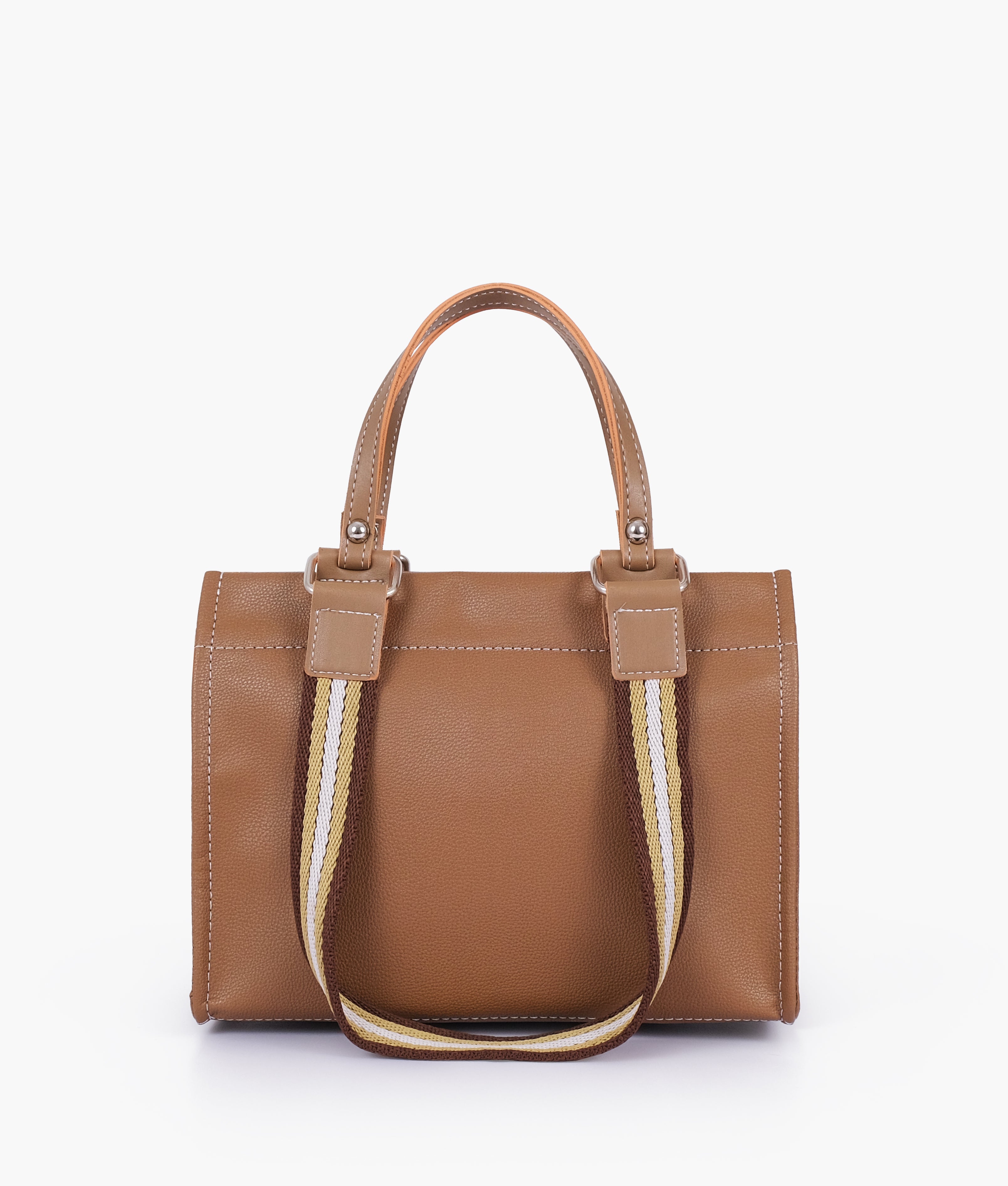 Coffee dual-pocket mini tote bag