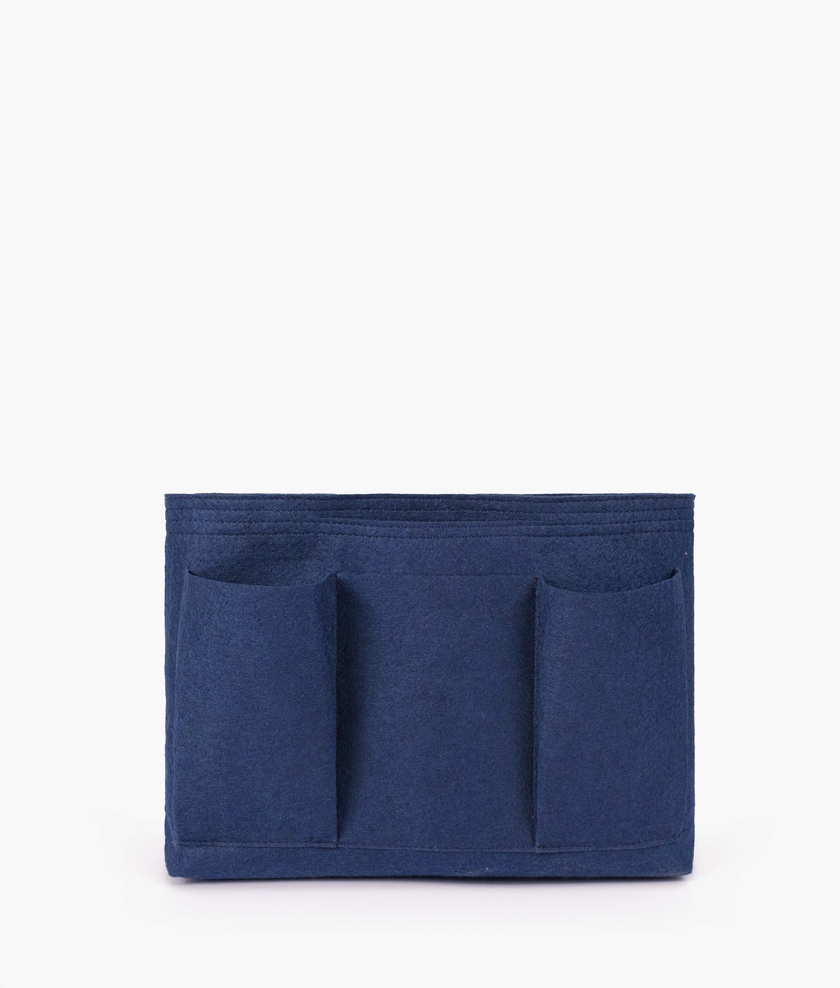 Blue felt organizer