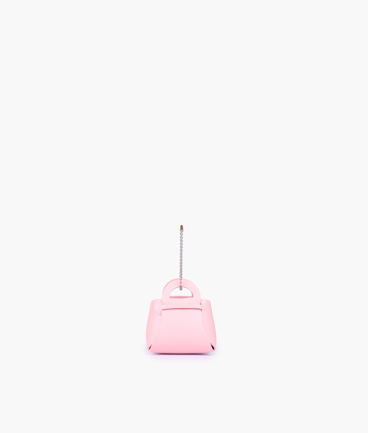 Baby pink earbud pouch