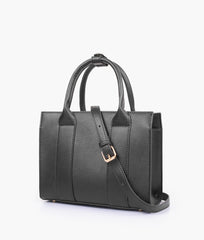 The black mini tote bag