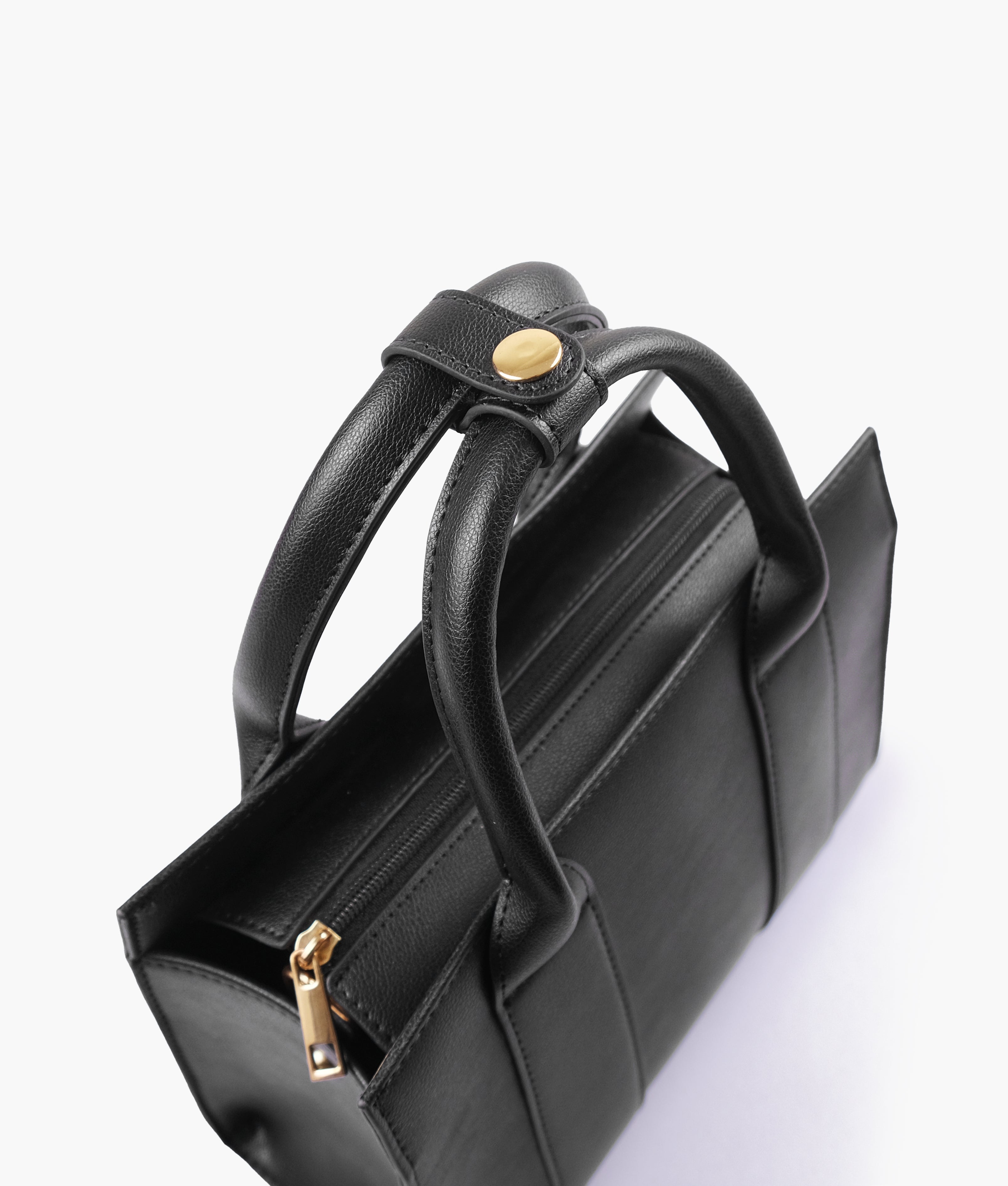 The black mini tote bag