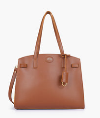 Horse brown robinson satchel bag