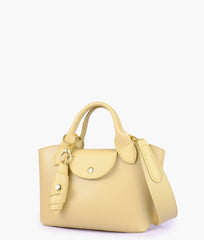 Off-white mini top-handle tote bag