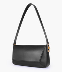 Black mini flap bag