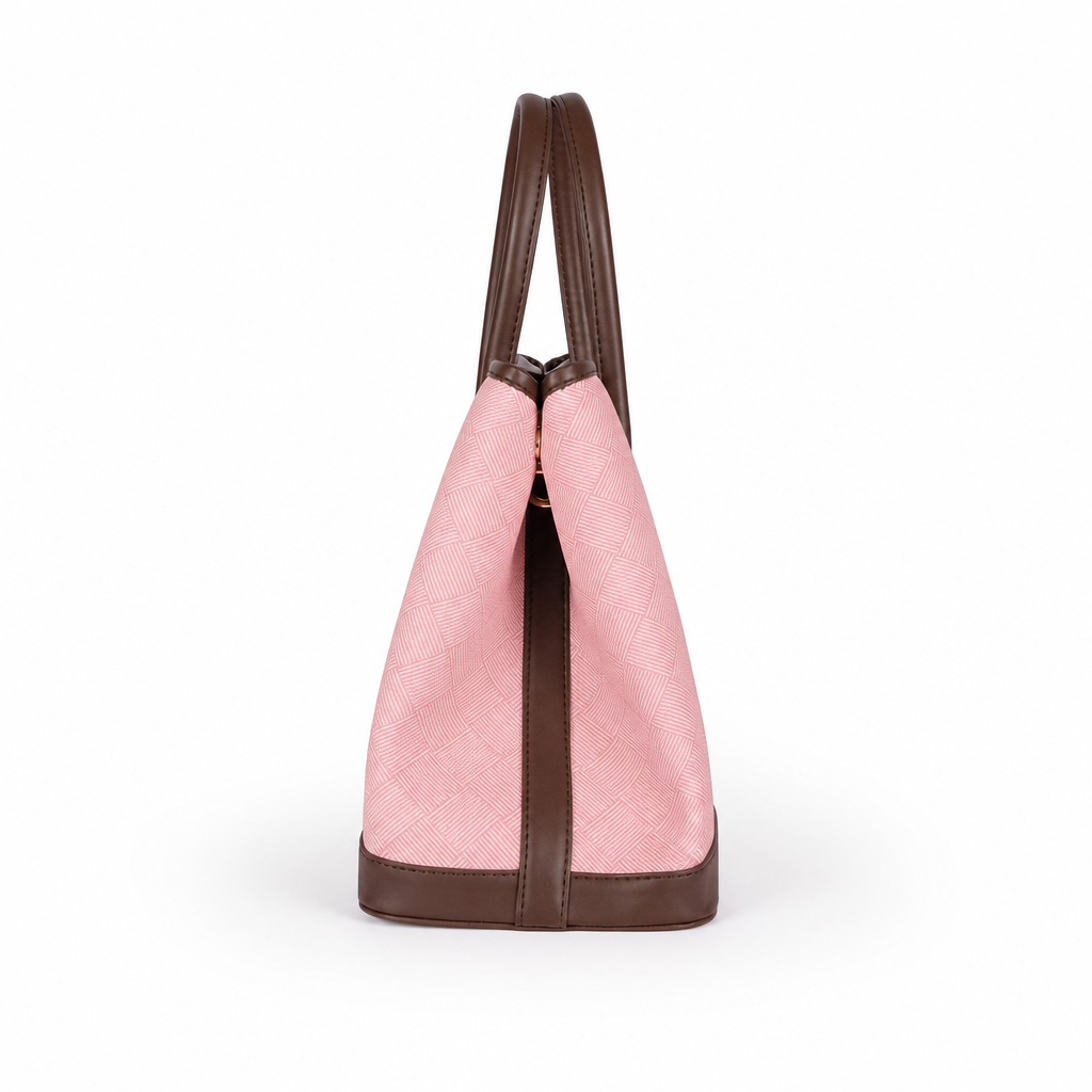 Pink cane tote