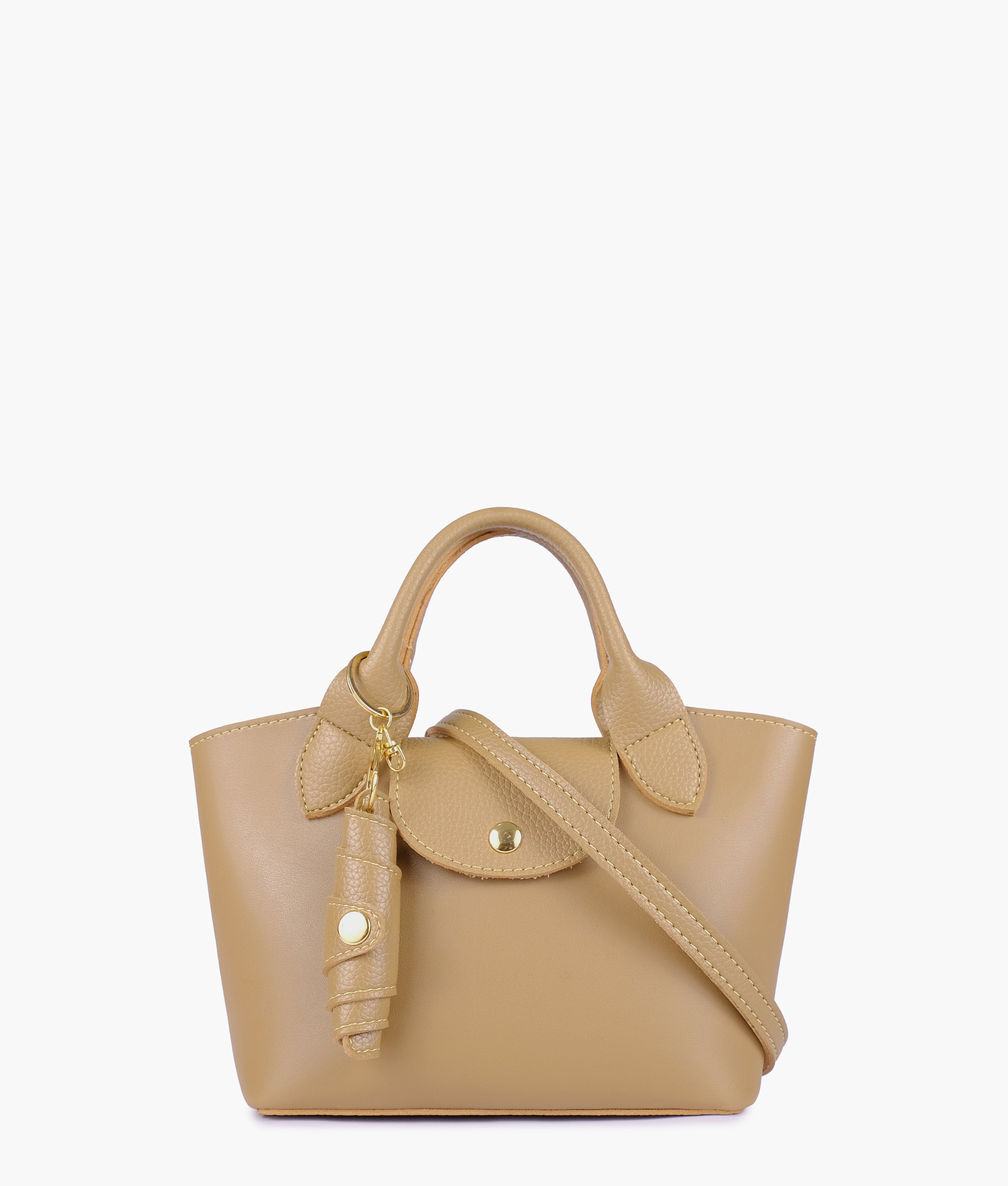 Coffee mini top-handle tote bag