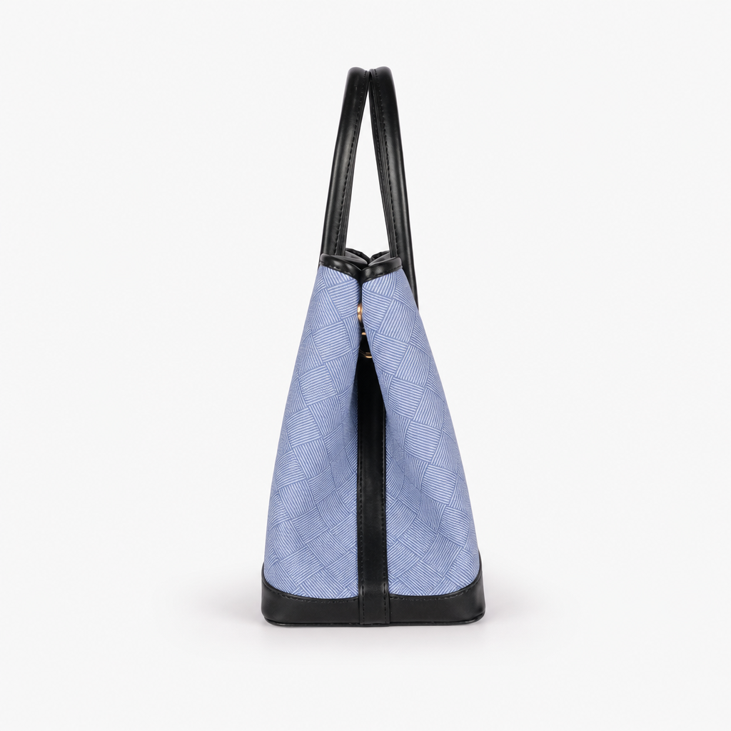 Navy cane tote